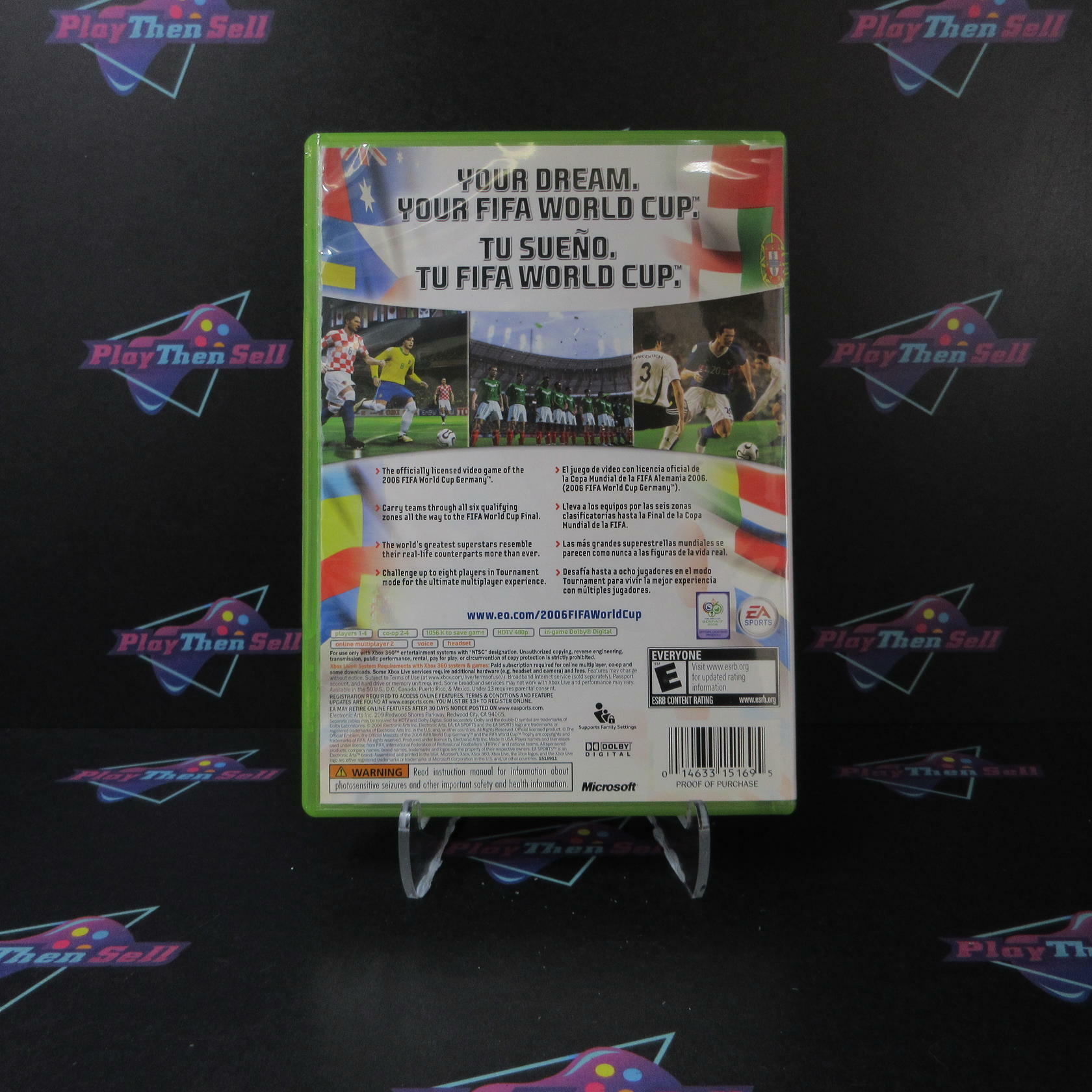 2006 FIFA World Cup Xbox 360 DD Complete CIB - Very Good