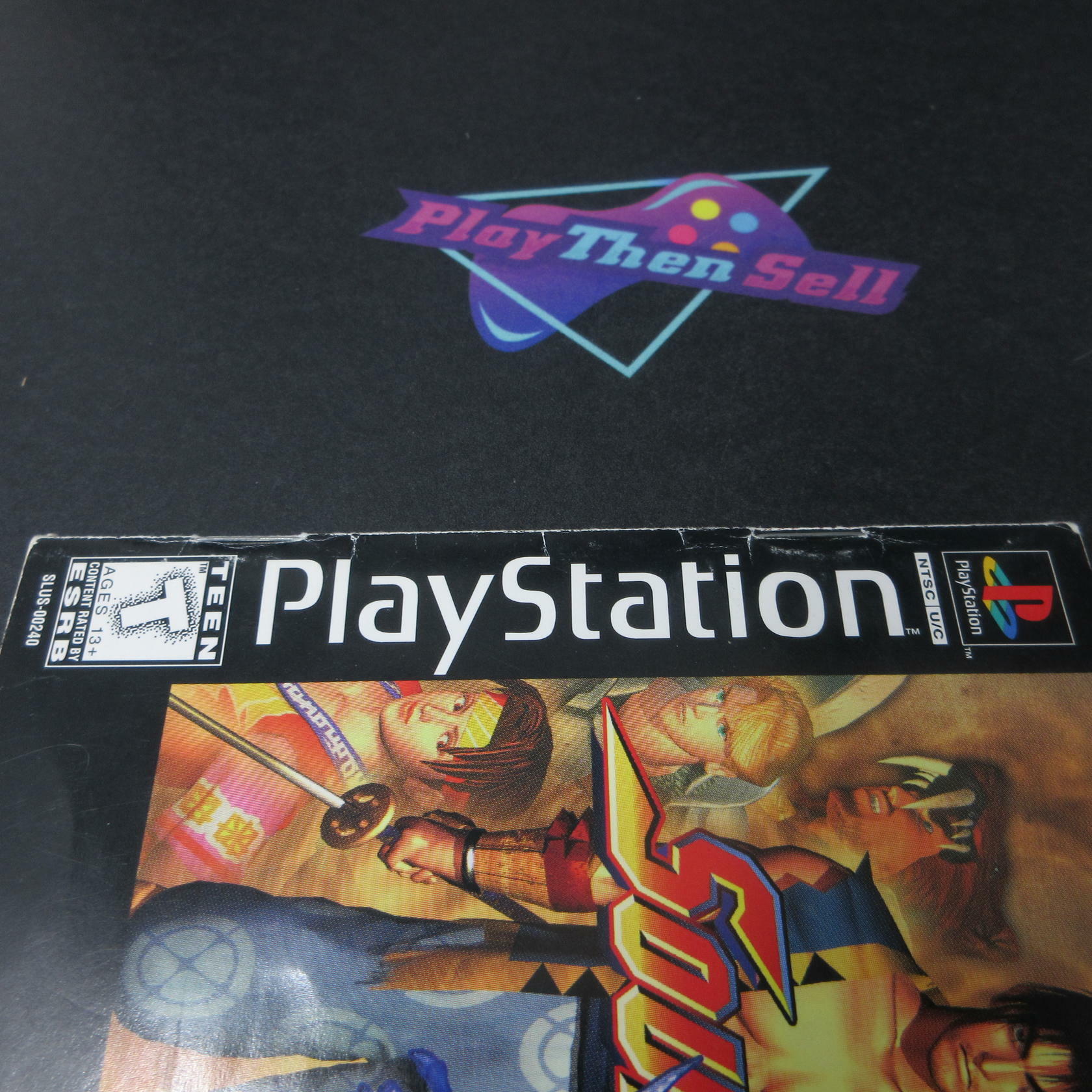 Soul Blade + Reg Card PS1 PlayStation 1 MD Complete CIB - Very Good