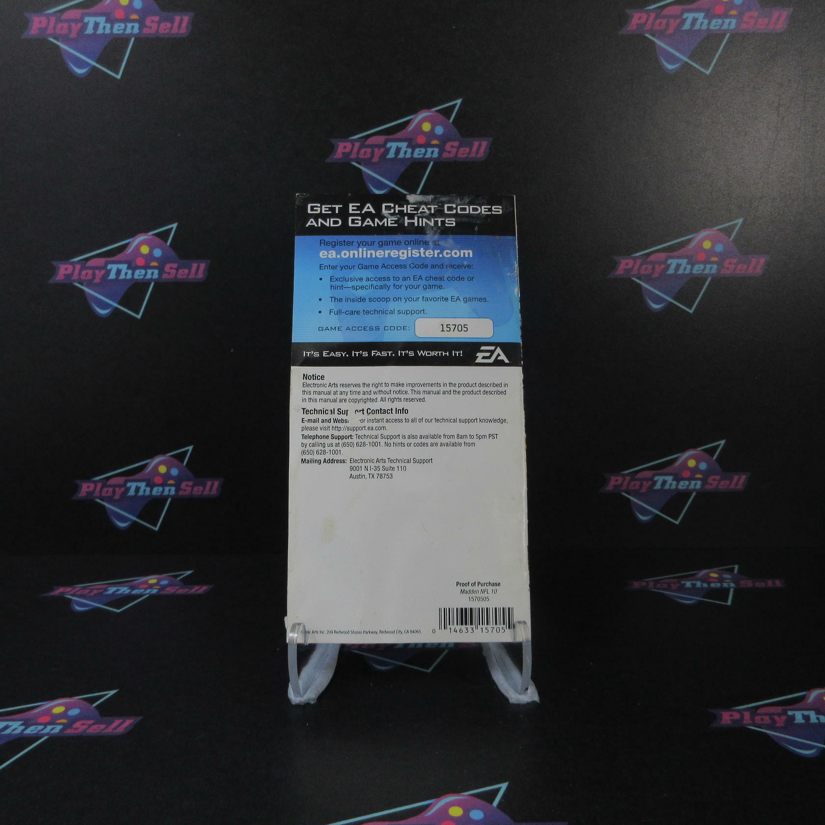 Madden NFL 10 - Sony PSP MD Complete CIB - Very Good