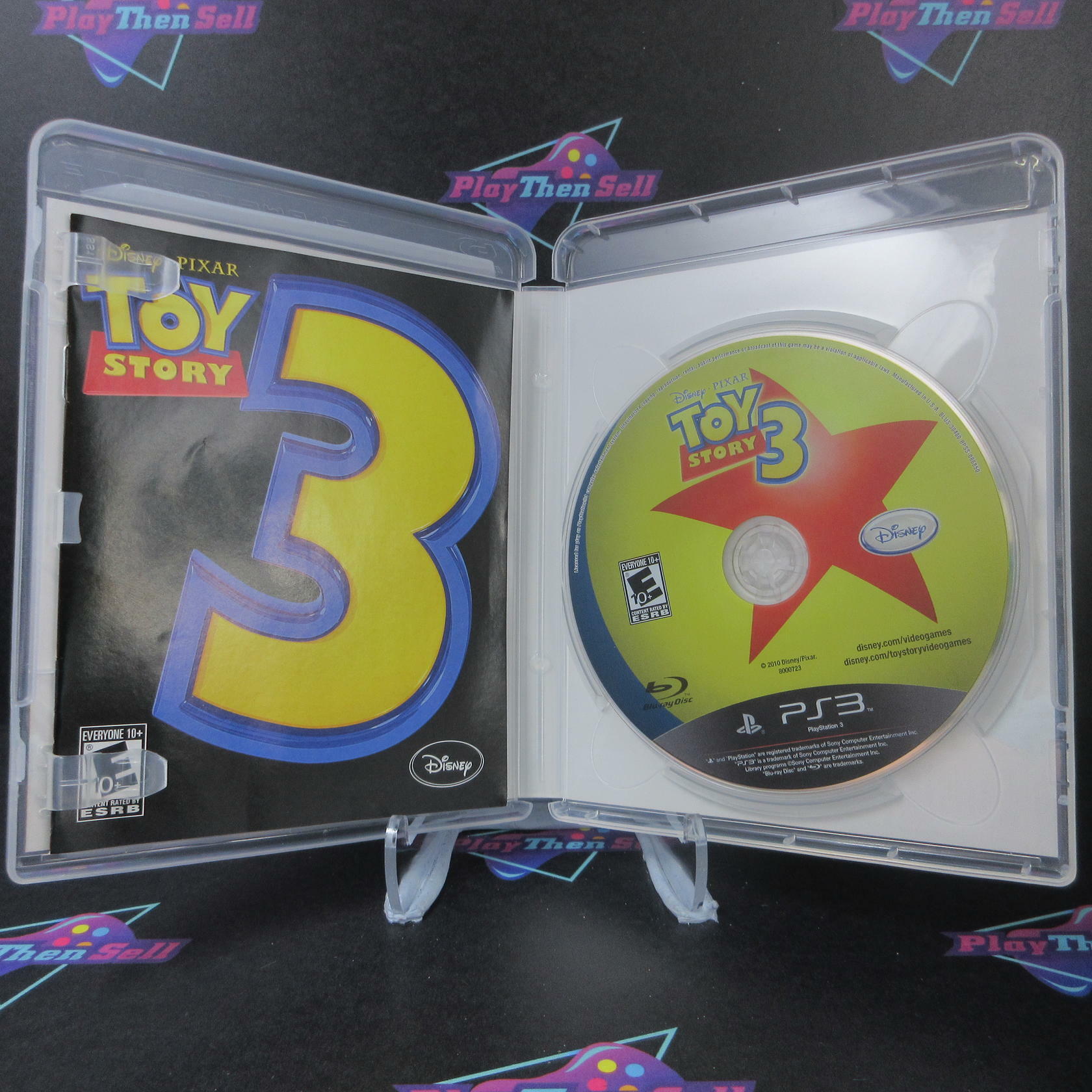 Toy Story 3 The Video Game PS3 PlayStation 3 Black Label - Like New