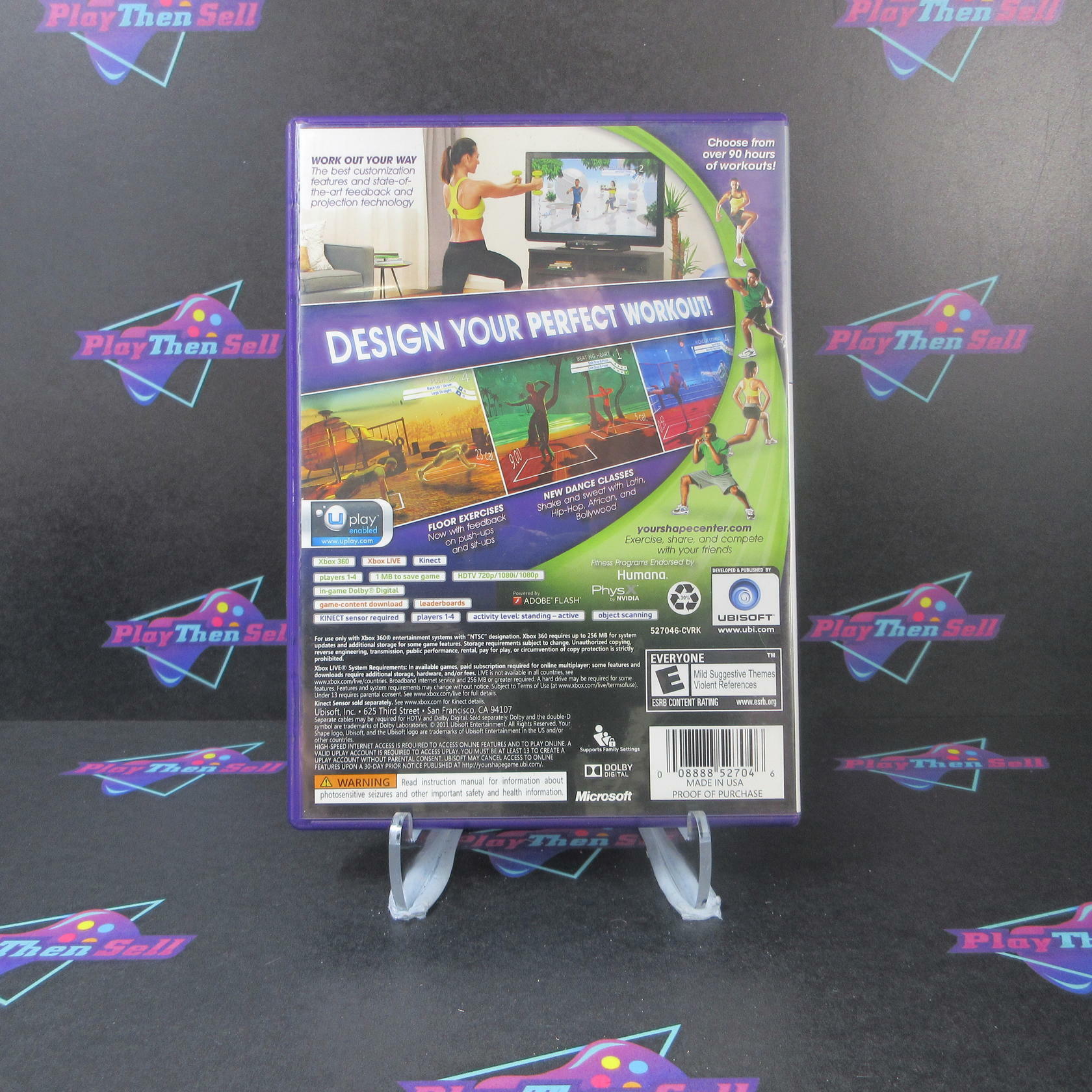 Your Shape Fitness Evolved 2012 Xbox 360 Platinum Hits - Like New