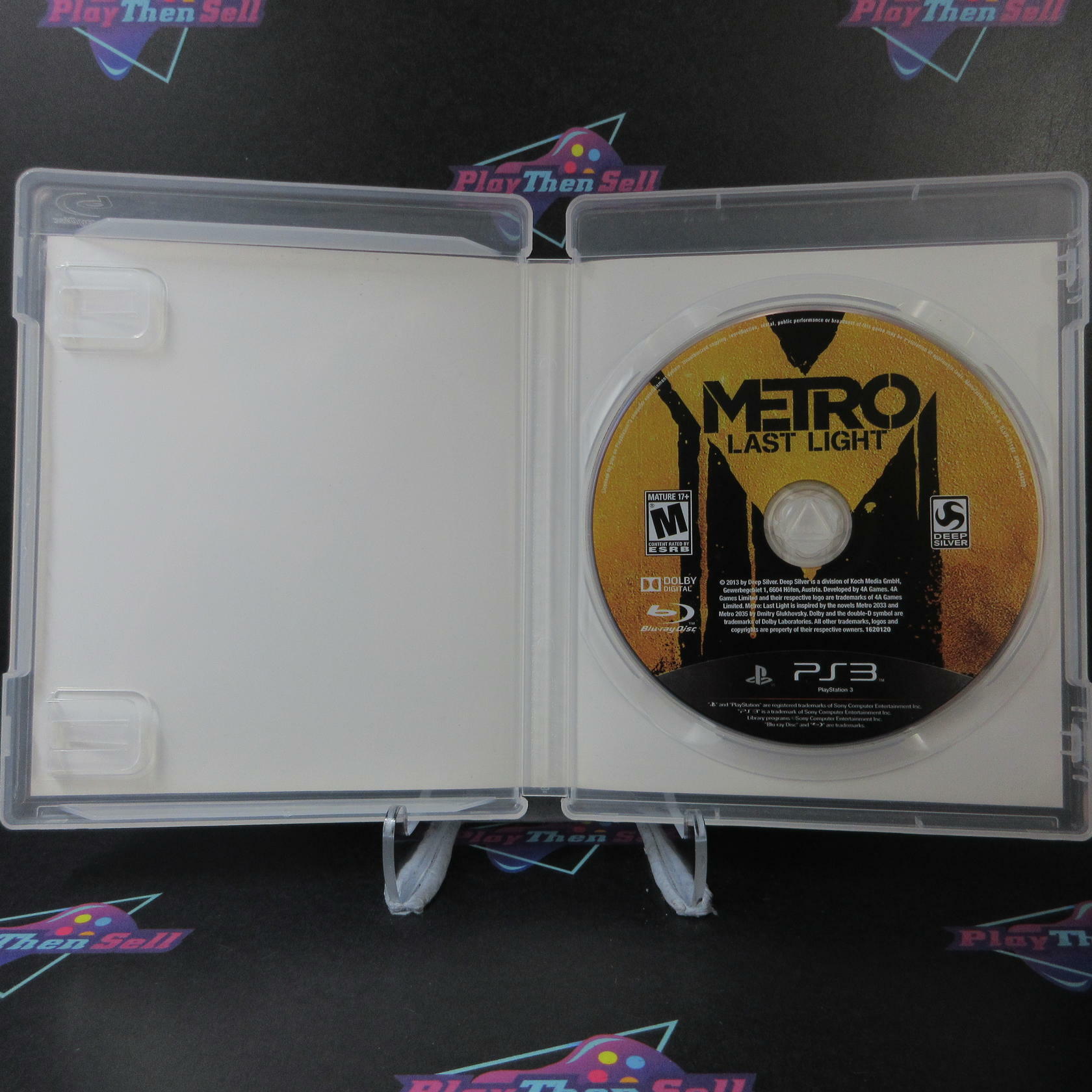 Metro Last Light Limited Edition PS3 PlayStation 3 - Very Good