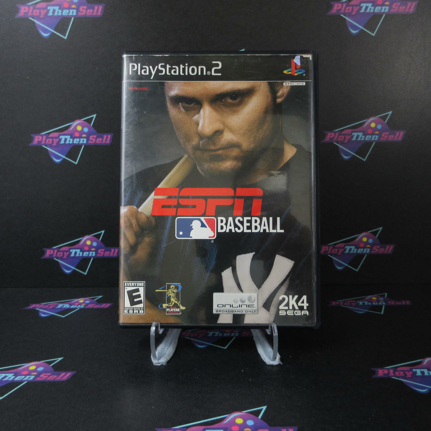 ESPN Major League Baseball PS2 PlayStation 2 AD/NM - Very Good