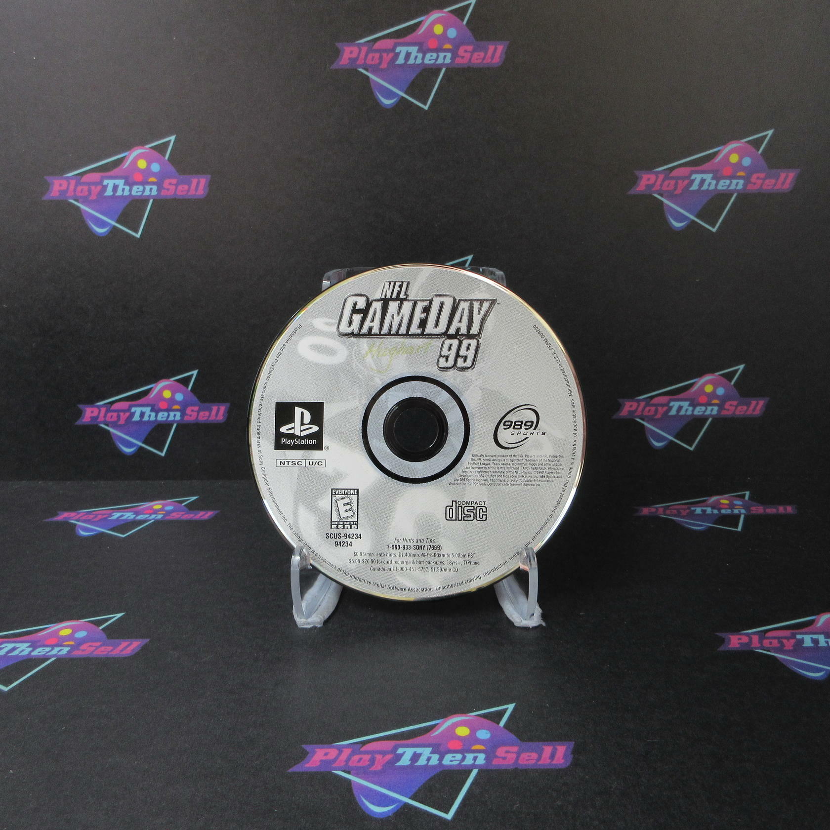 NFL GameDay 99 PS1 PlayStation 1 Disc Only DD - Very Good
