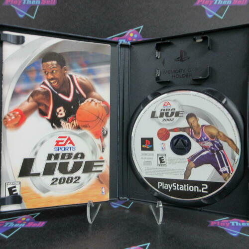 NBA Live 2002 PS2 PlayStation 2 AD Complete CIB - Very Good