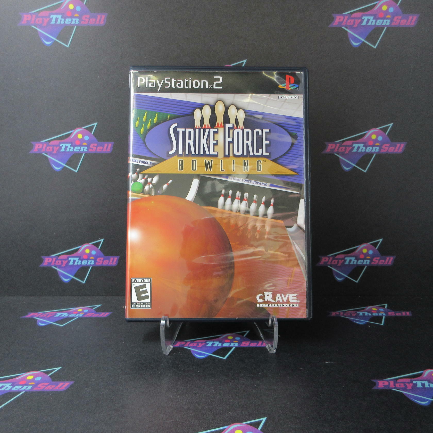 Strike Force Bowling PS2 PlayStation 2 AD/DD Complete CIB - Very Good