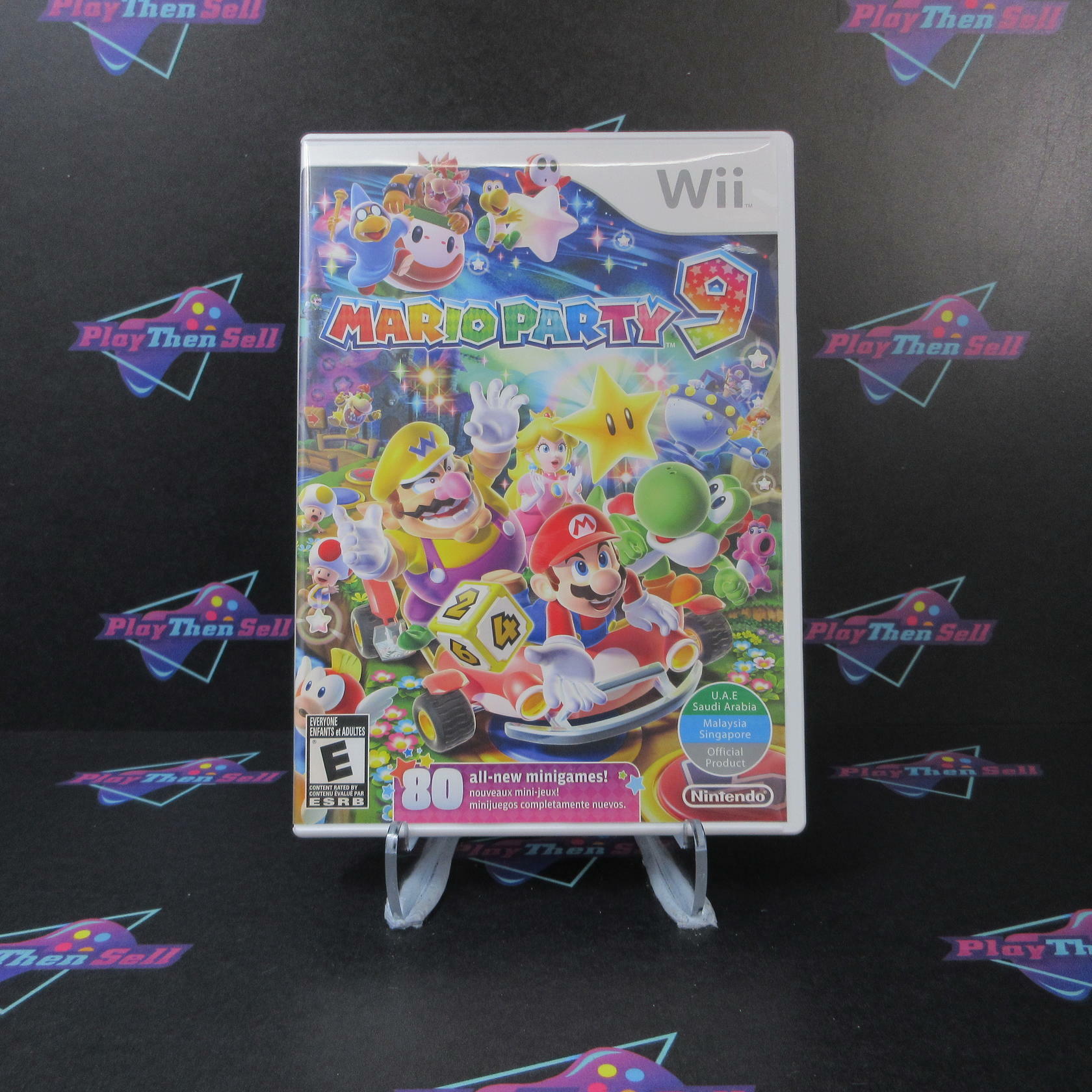 Mario Party 9 - Nintendo Wii AD/NM - Very Good
