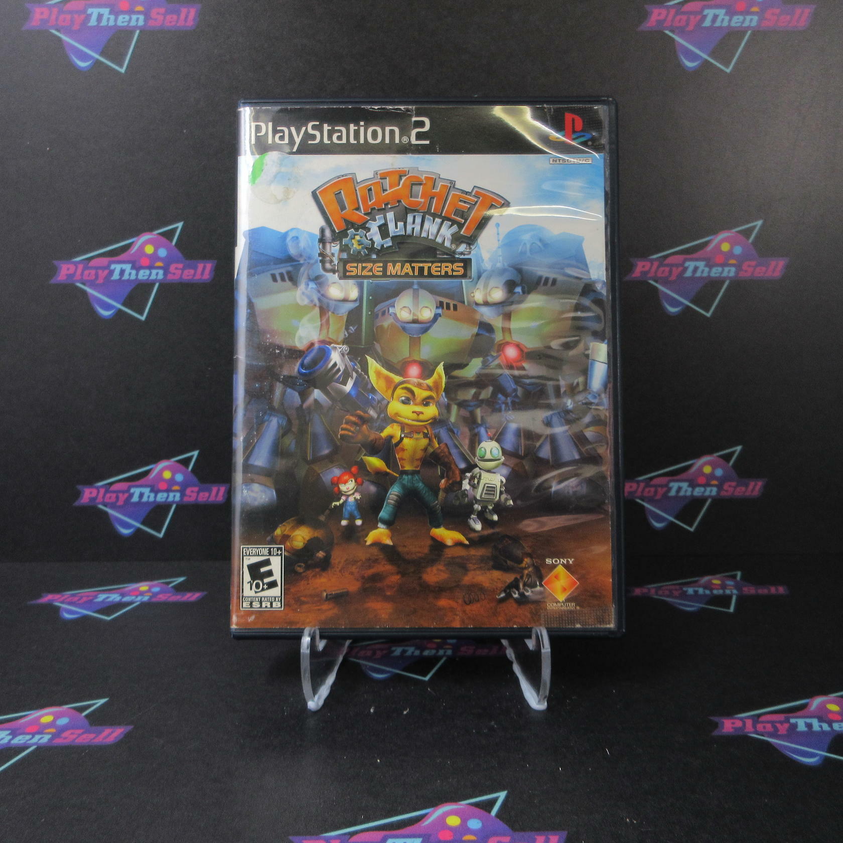 Ratchet & Clank Size Matters PS2 PlayStation 2 AD/DD/NM - Very Good