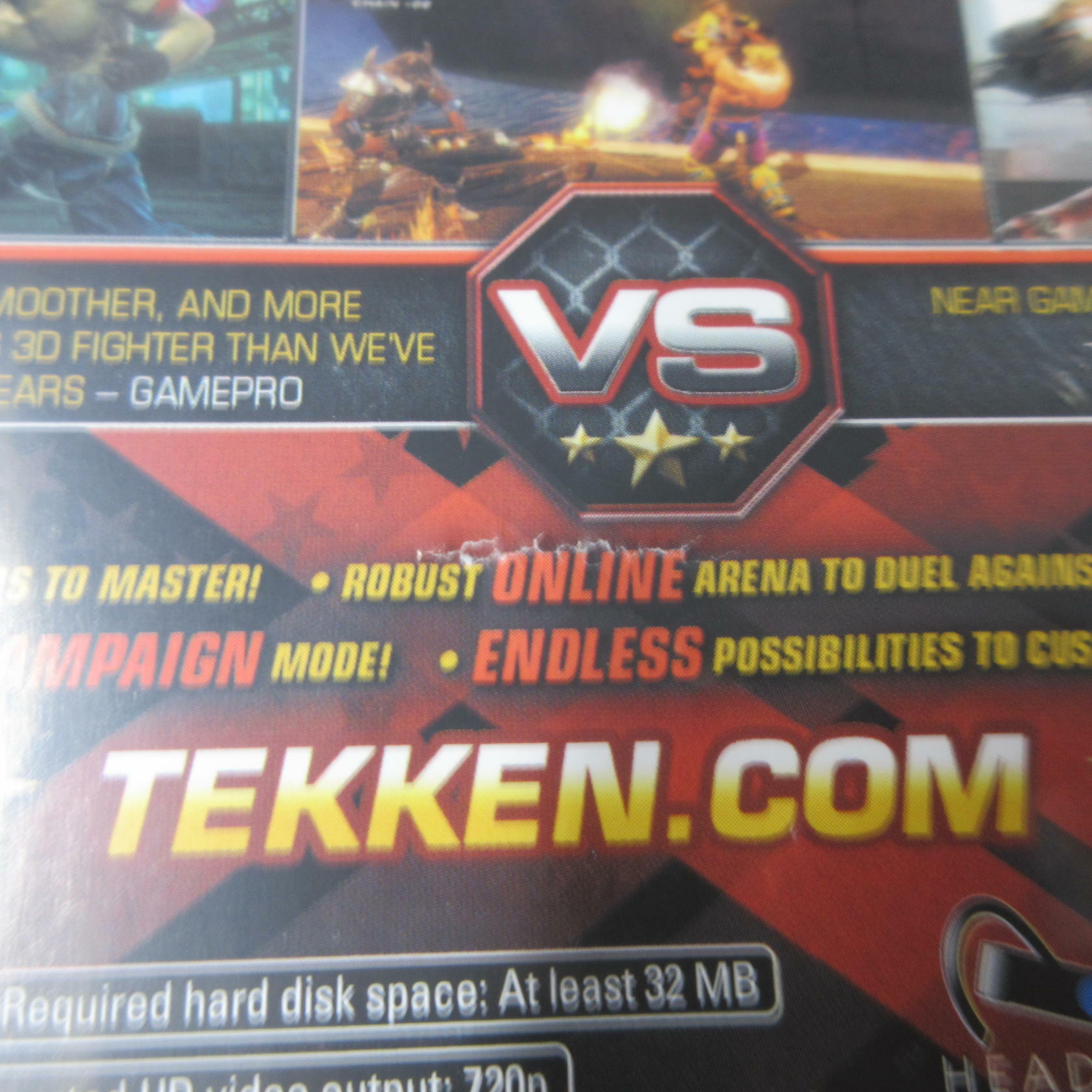 Tekken 6 PS3 PlayStation 3 AD Complete CIB - Very Good