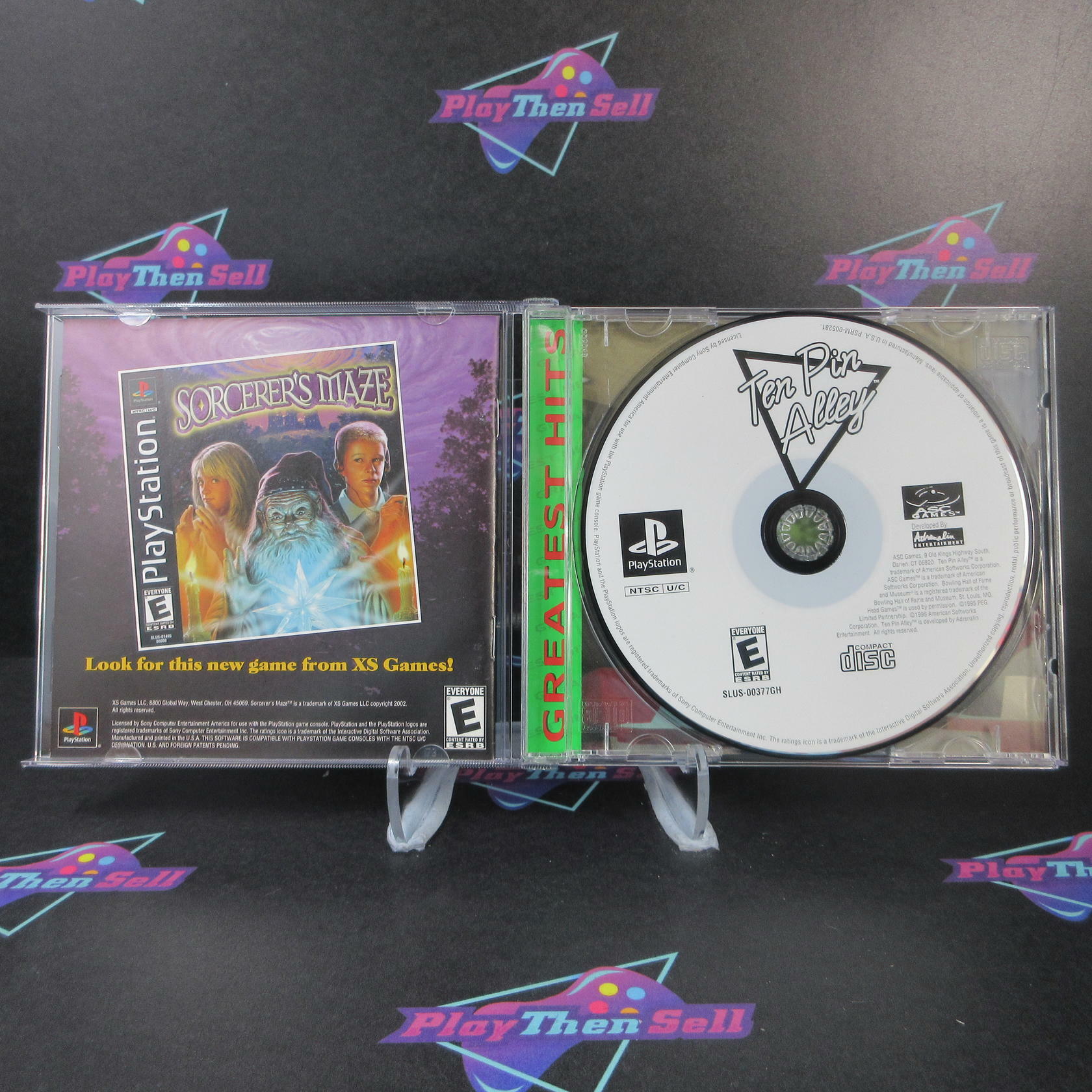 Ten Pin Alley PS1 PlayStation 1 Greatest Hits - Like New