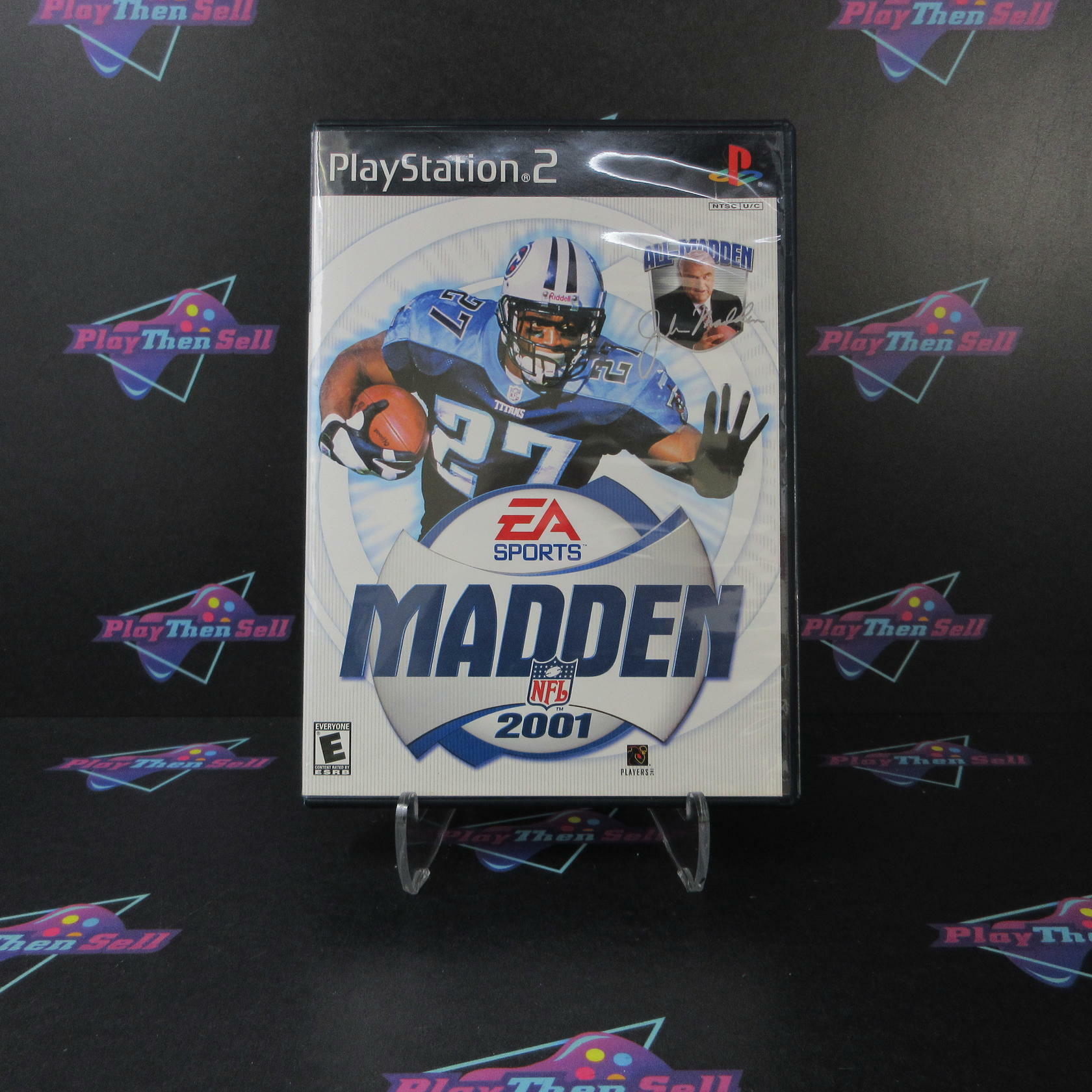 Madden NFL 2001 + Reg Card PS2 PlayStation 2 AD/MD Complete CIB - Very Good
