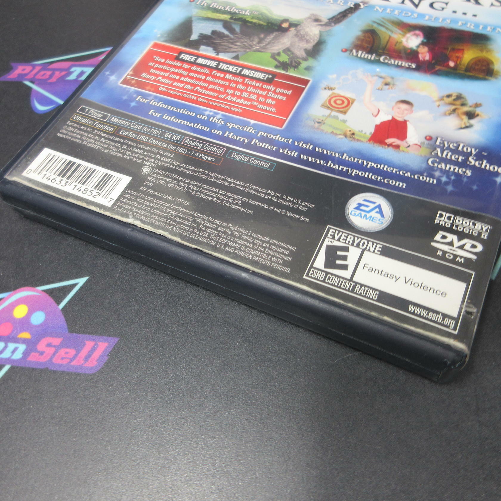 Harry Potter and the Prisoner of Azkaban PS2 PlayStation 2 AD Complete CIB - Very Good