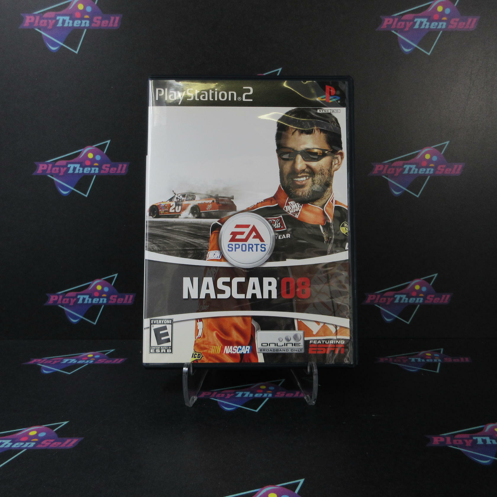 NASCAR 2008 PS2 PlayStation 2 MD Complete CIB - Very Good