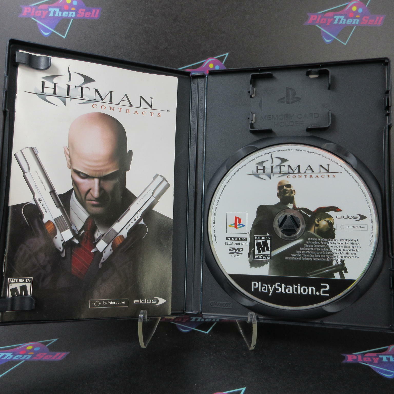Hitman Contracts PS2 PlayStation 2 AD Complete CIB - Very Good