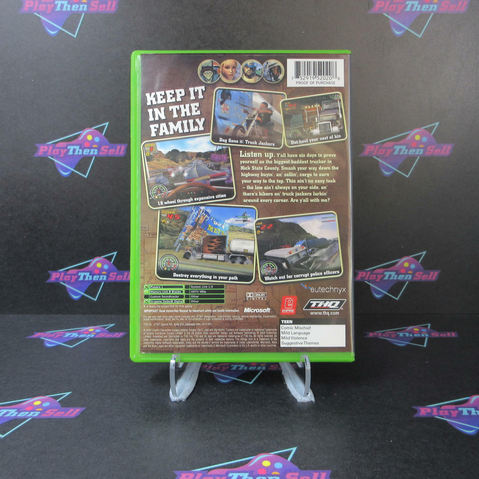 Big Mutha Truckers Xbox - Like New