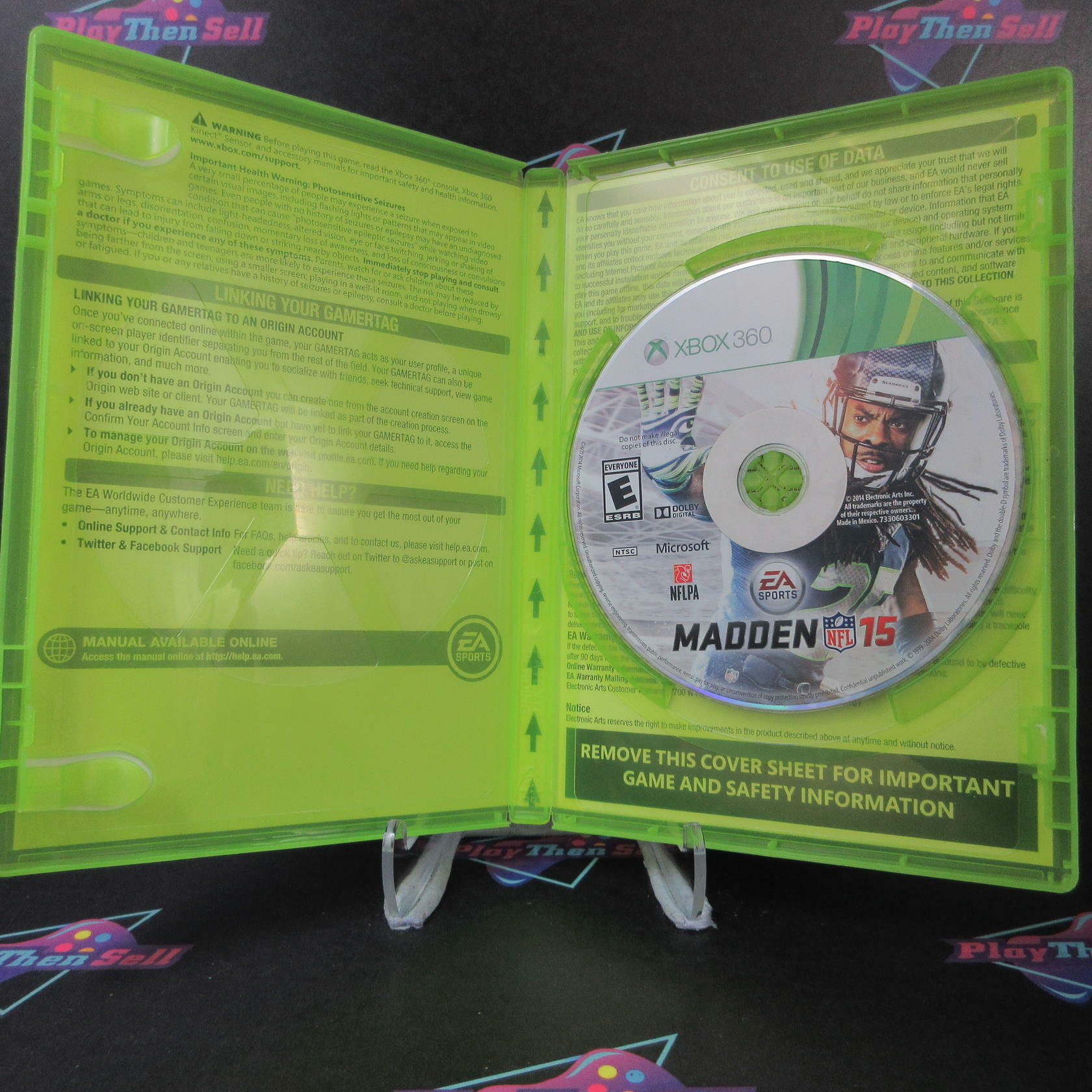 Madden NFL 15 Xbox 360 DD Complete CIB - Very Good