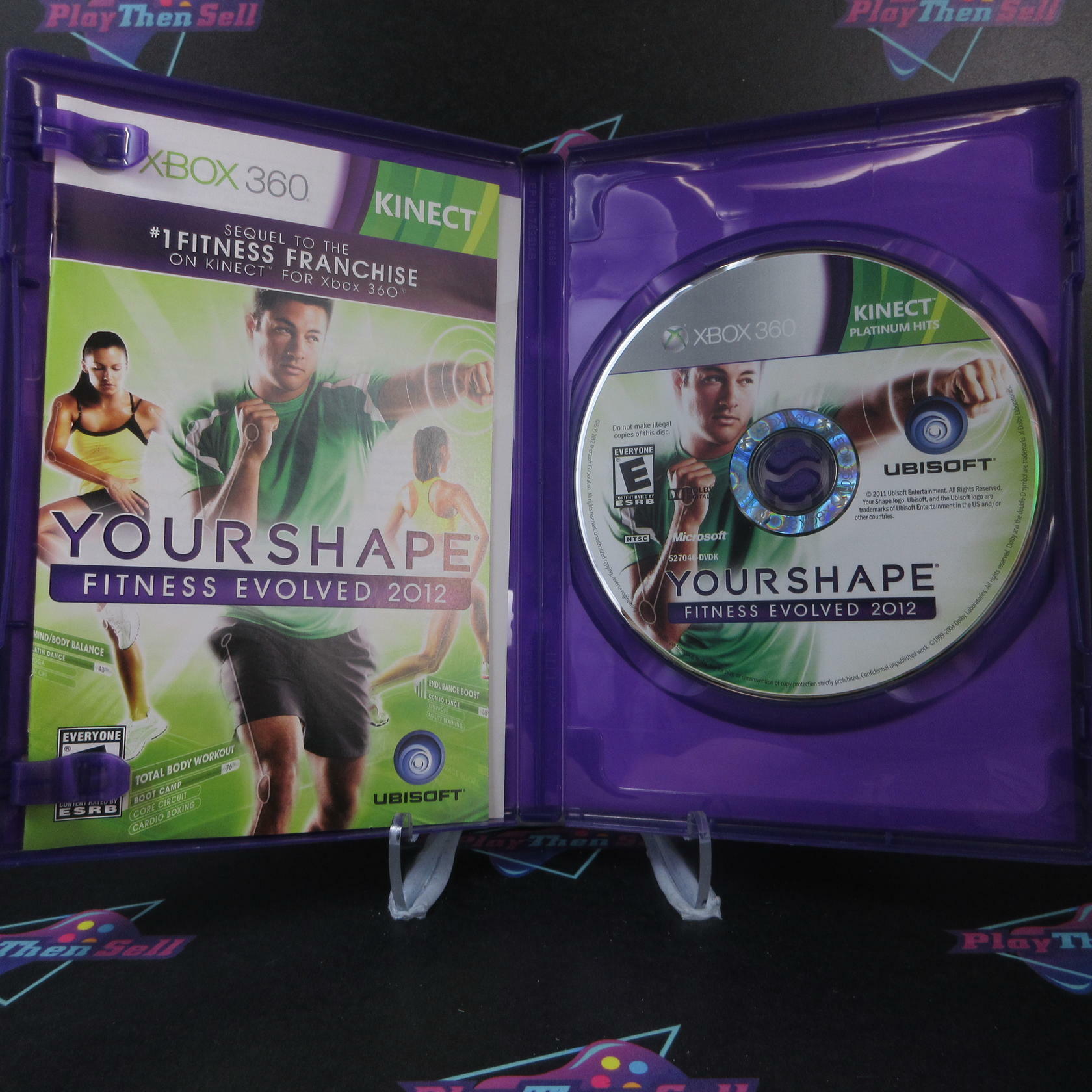 Your Shape Fitness Evolved 2012 Xbox 360 Platinum Hits - Like New