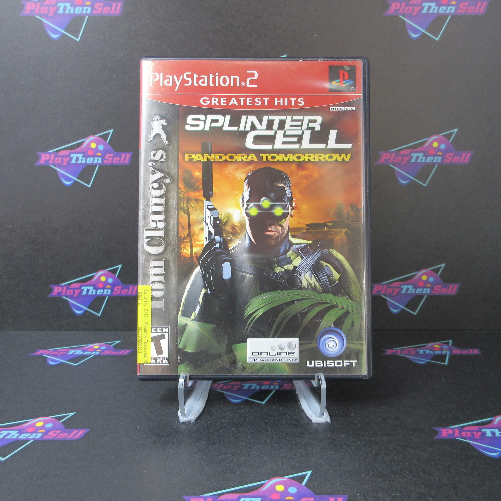 Splinter Cell Pandora Tomorrow GH PS2 PlayStation 2 - Very Good