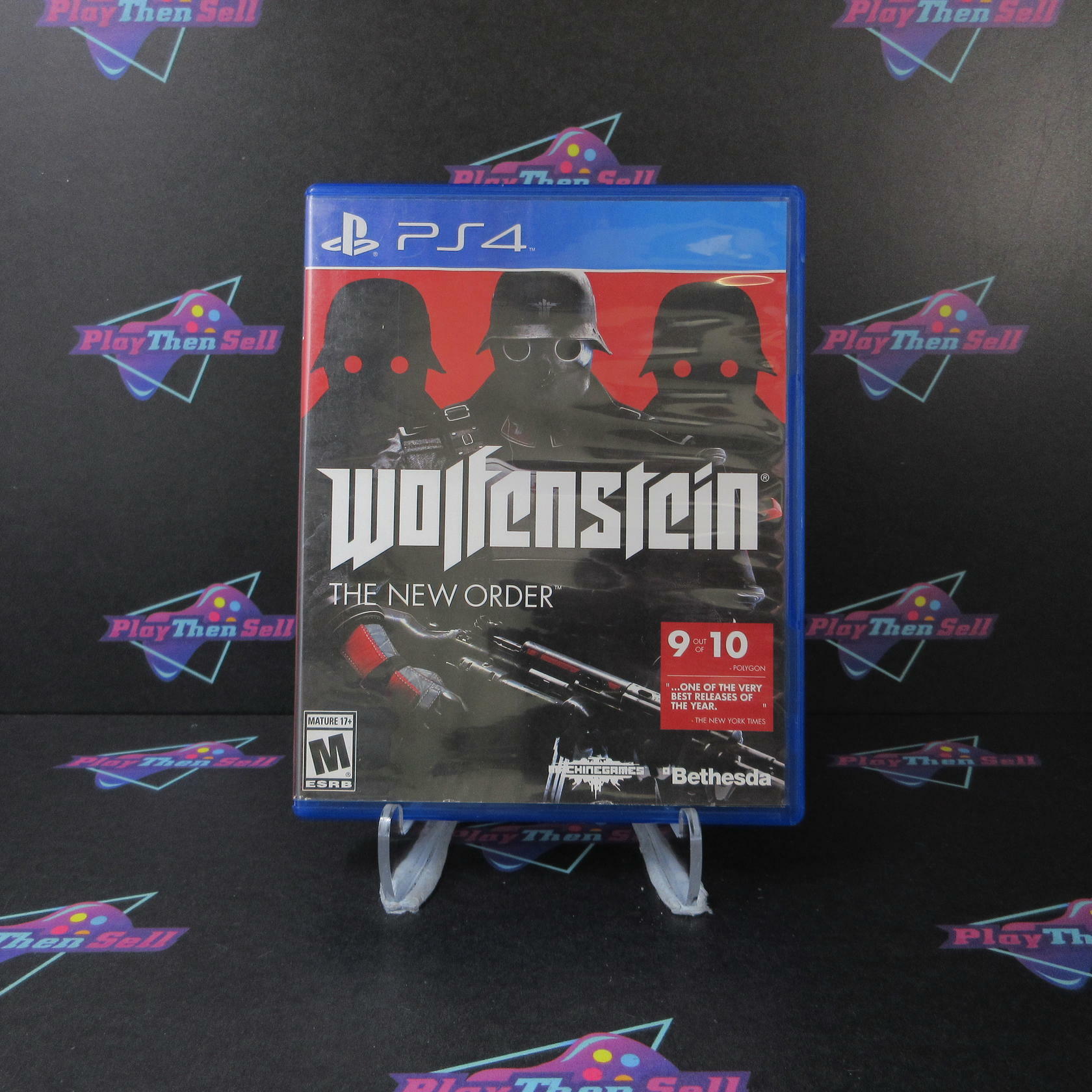 Wolfenstein The New Order PS4 PlayStation 4 AD - Very Good