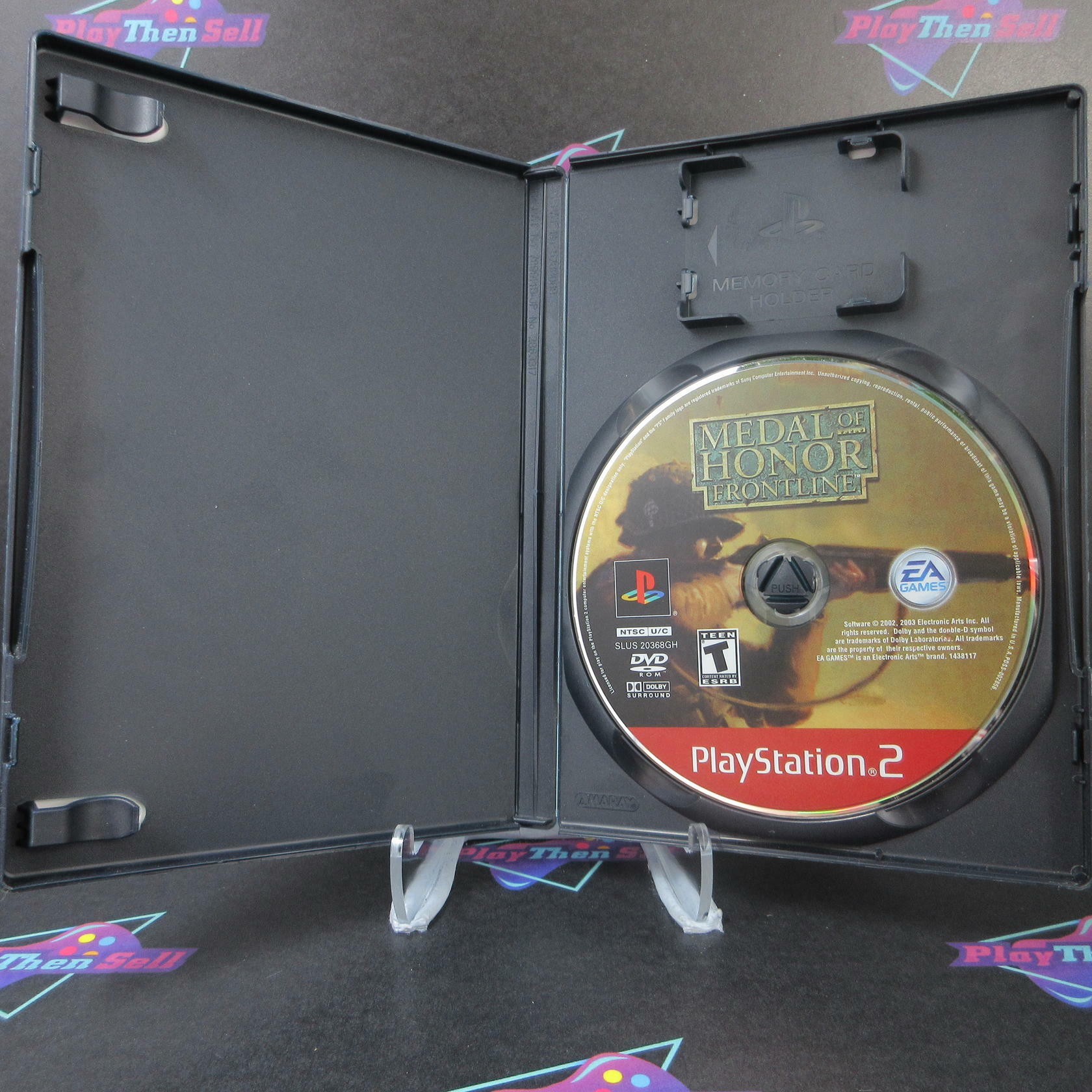 Medal of Honor Frontline PS2 PlayStation 2 GH - Very Good