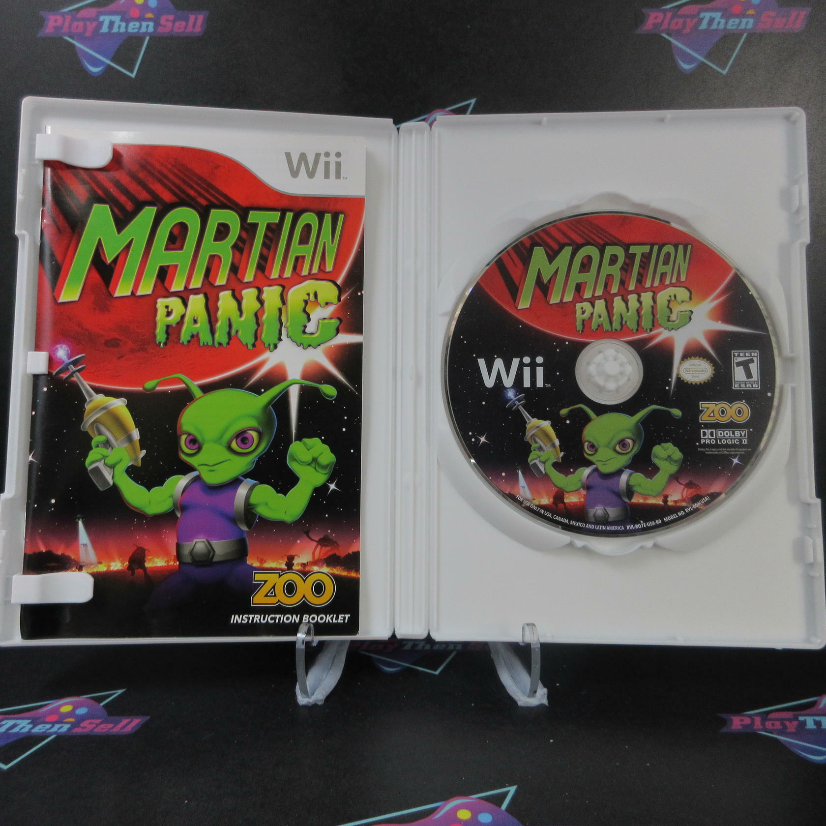 Martian Panic Nintendo Wii - Like New