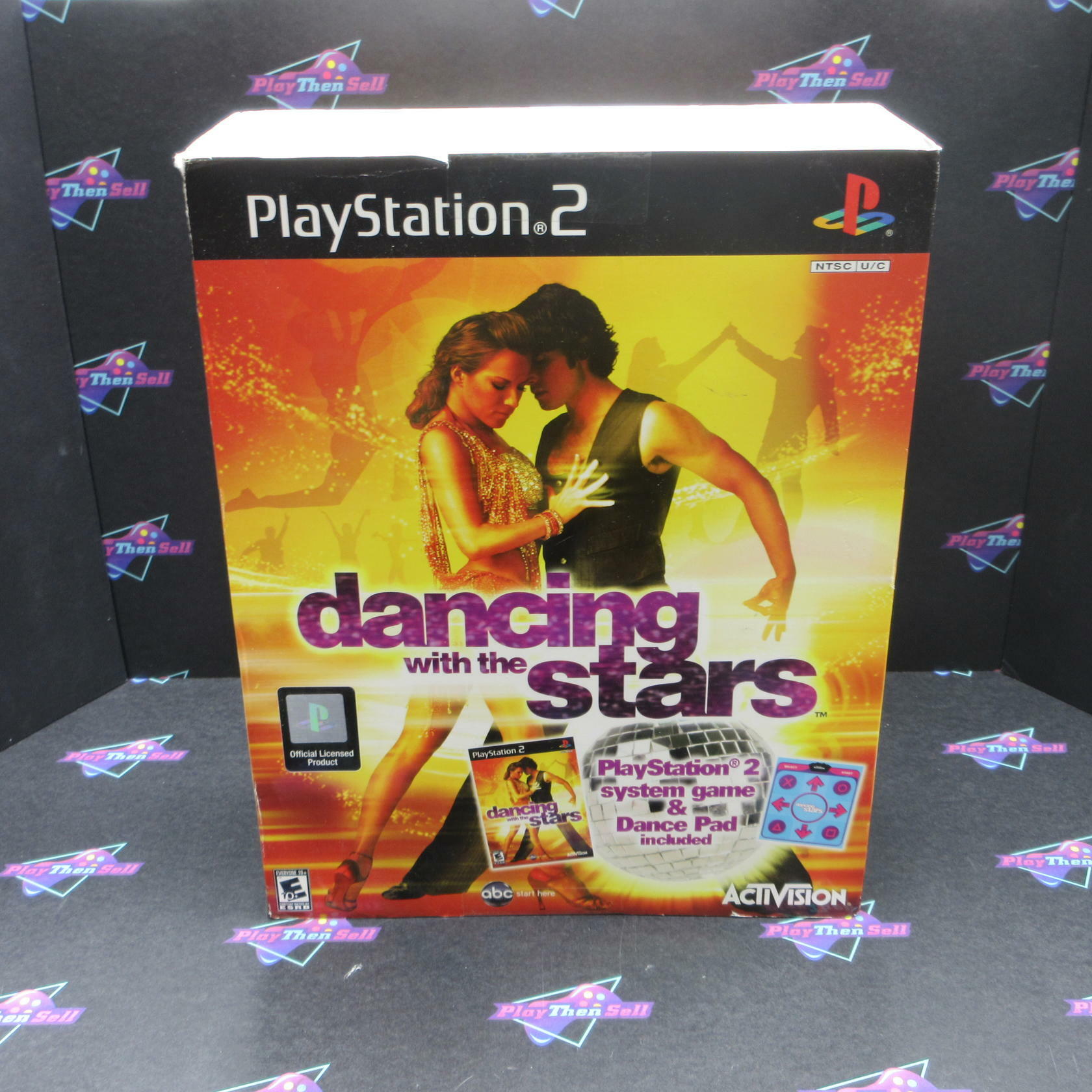 Dancing with the Stars Includes Dance Pad PS2 PlayStation 2 Sealed - See Pics - Good