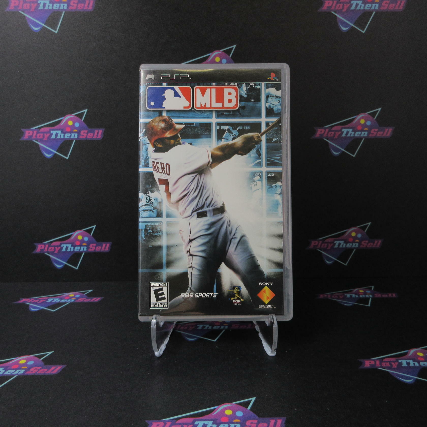 MLB 2005 Clear UMD Sony PSP AD Complete CIB - Very Good