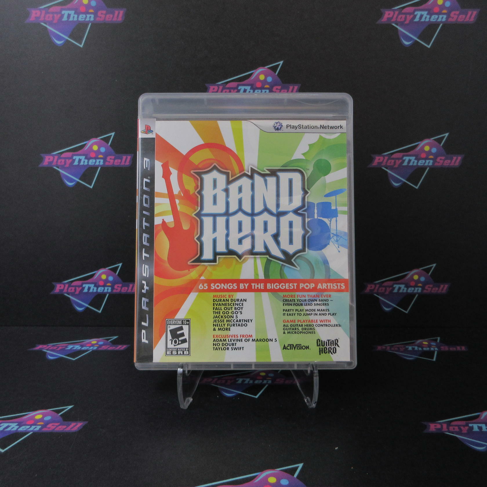 Band Hero PS3 PlayStation 3 AD Complete CIB - Very Good