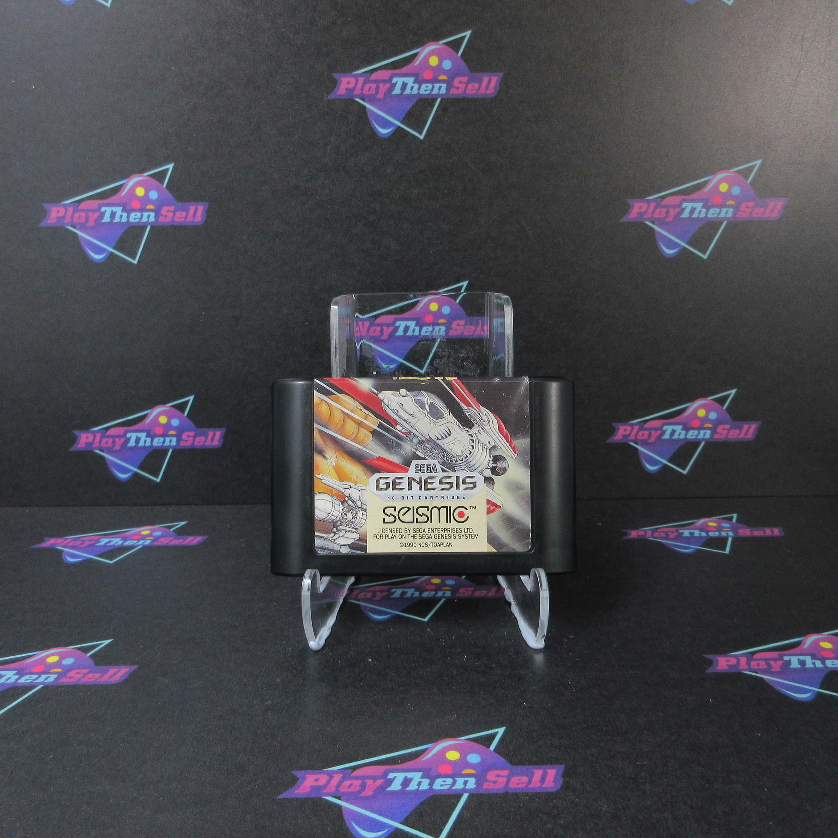 Hellfire Sega Genesis Cart Only Authentic/Tested - Very Good