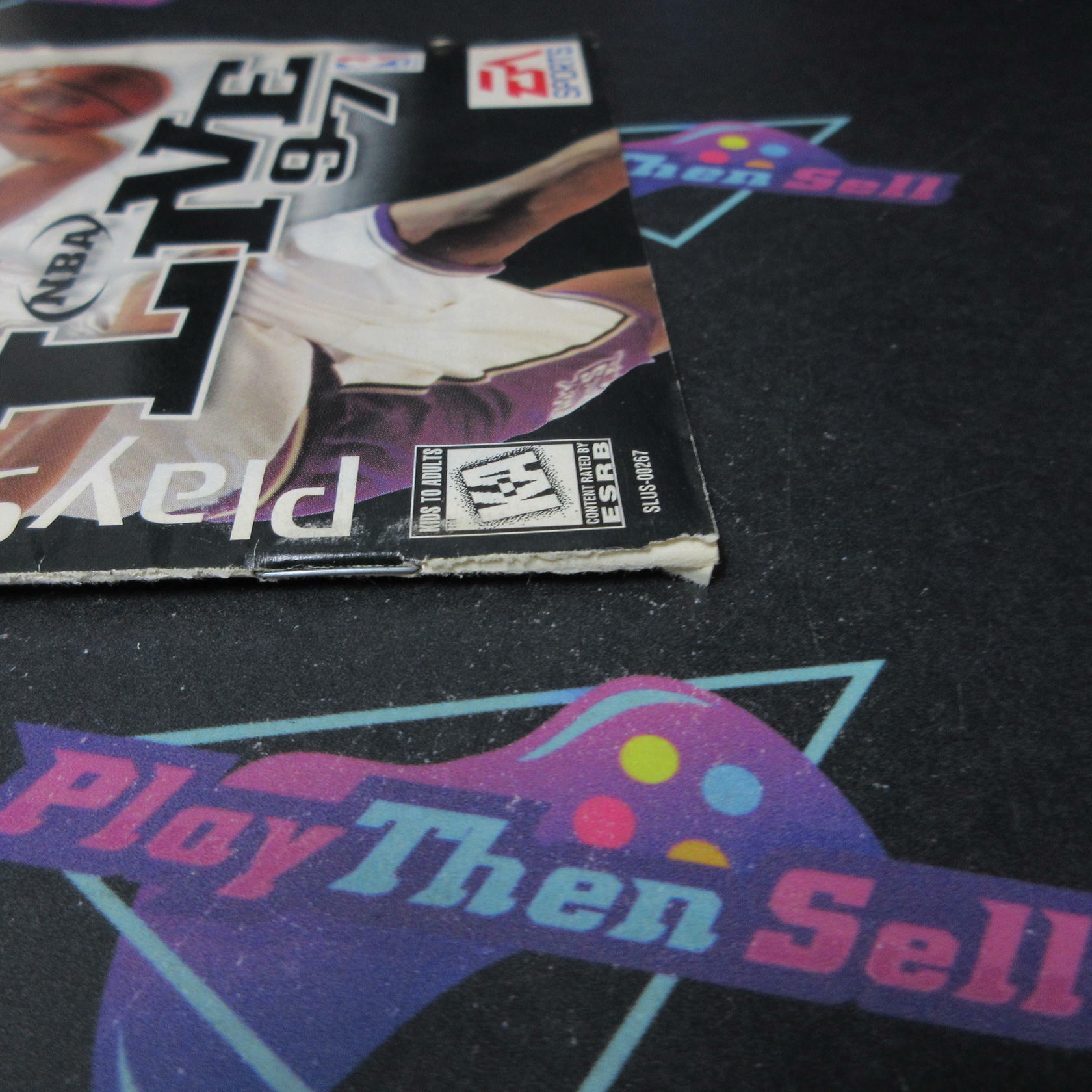 NBA Live 97 PS1 PlayStation 1 MD Complete CIB - Very Good