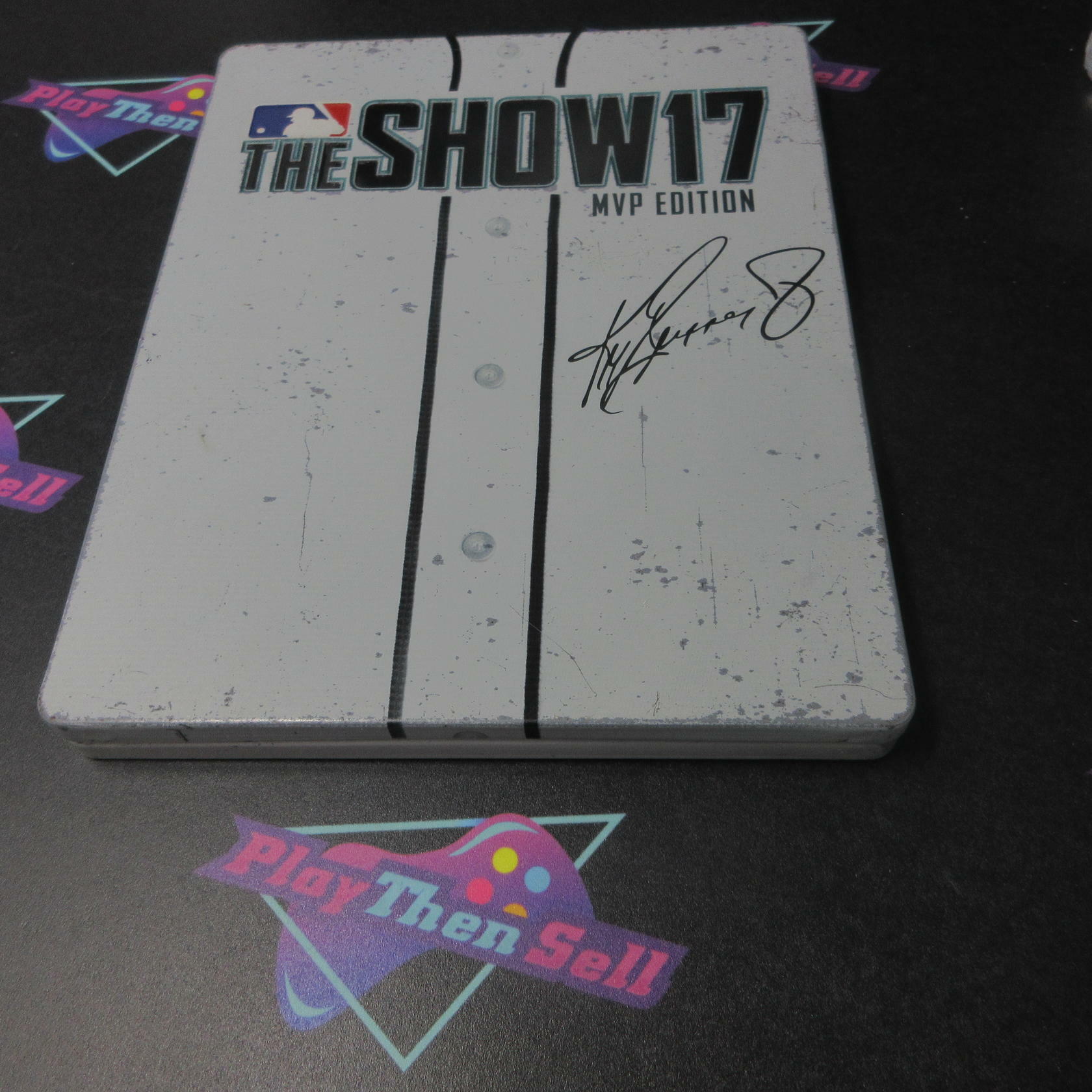 MLB The Show 17 MVP Edition PS4 PlayStation 4 AD Complete CIB - Very Good