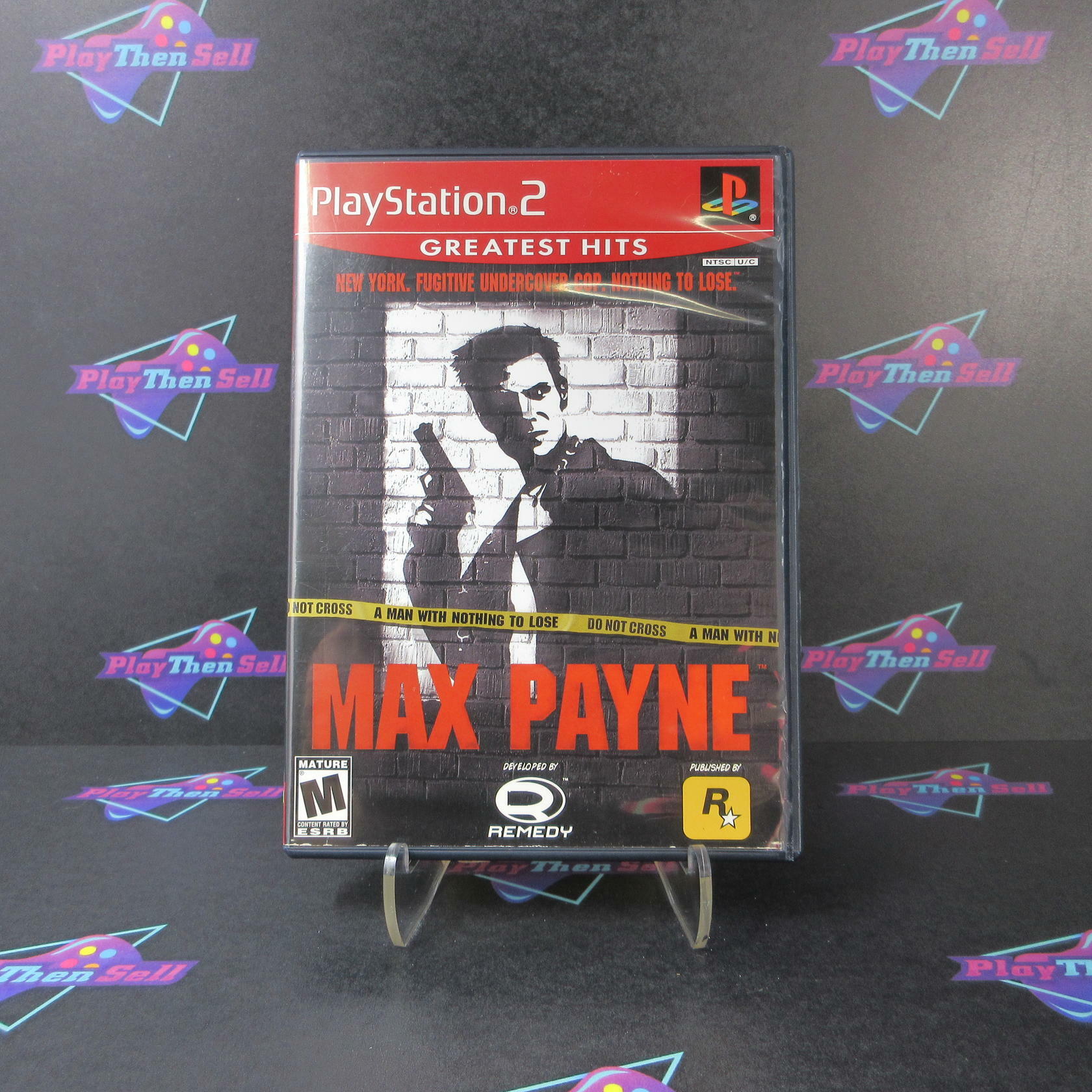 Max Payne PS2 PlayStation 2 Greatest Hits - Very Good