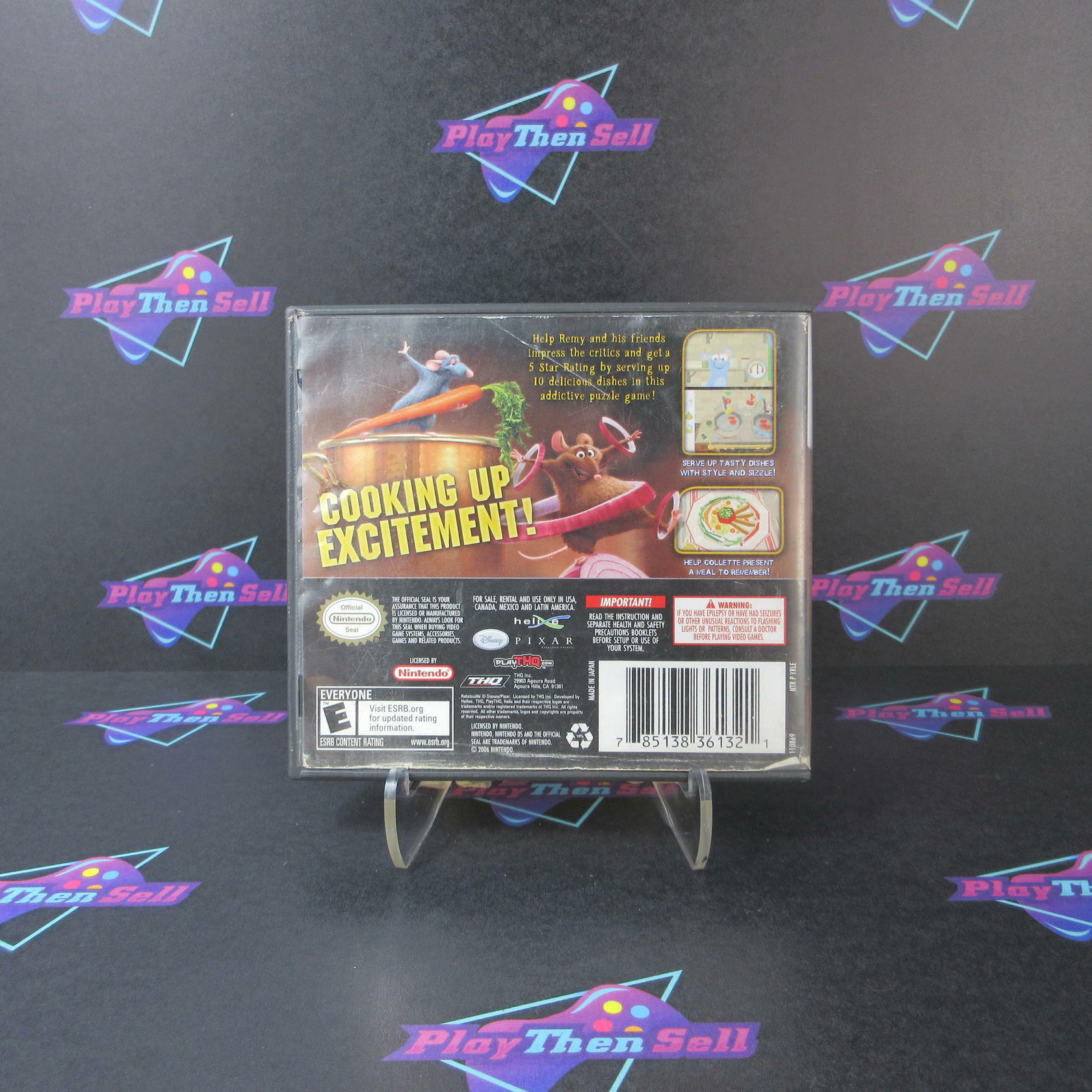 Ratatouille Food Frenzy Nintendo DS AD/NM - Very Good