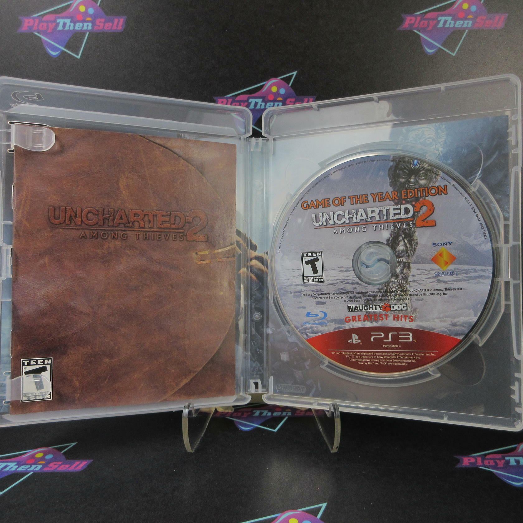 Uncharted 2 Among Thieves GOTY PS3 PlayStation 3 Greatest Hits - Like New