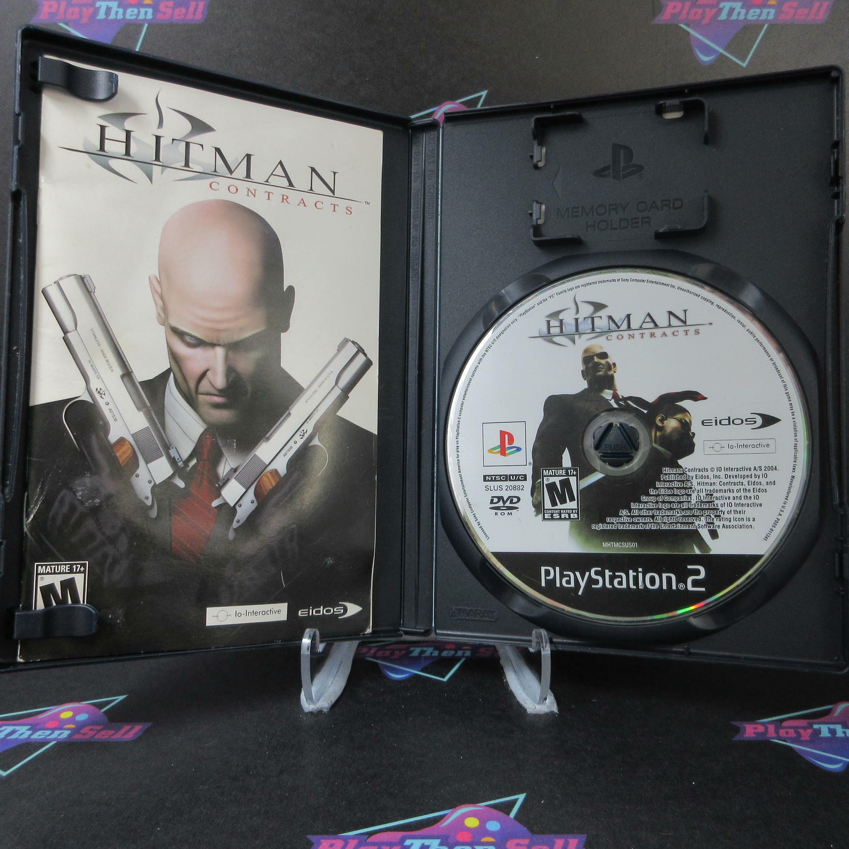 Hitman Contracts + Reg Card PS2 PlayStation 2 AD Complete CIB - Very Good