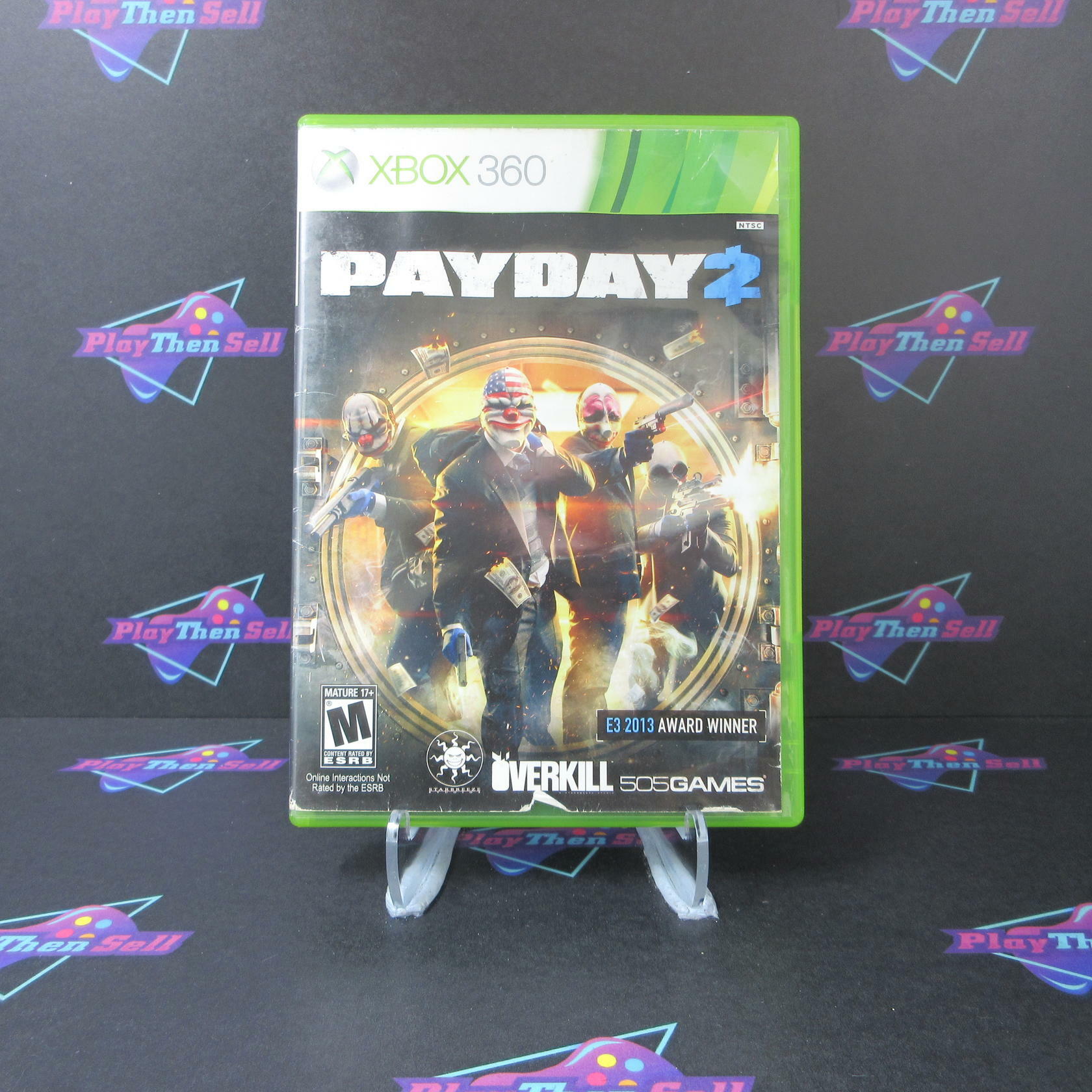 Payday 2 Xbox 360 AD Complete CIB - Very Good