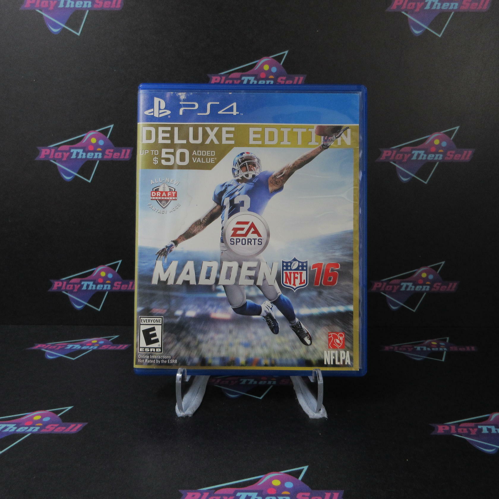 Madden NFL 16 Deluxe Edition PS4 PlayStation 4 AD Complete CIB - Very Good