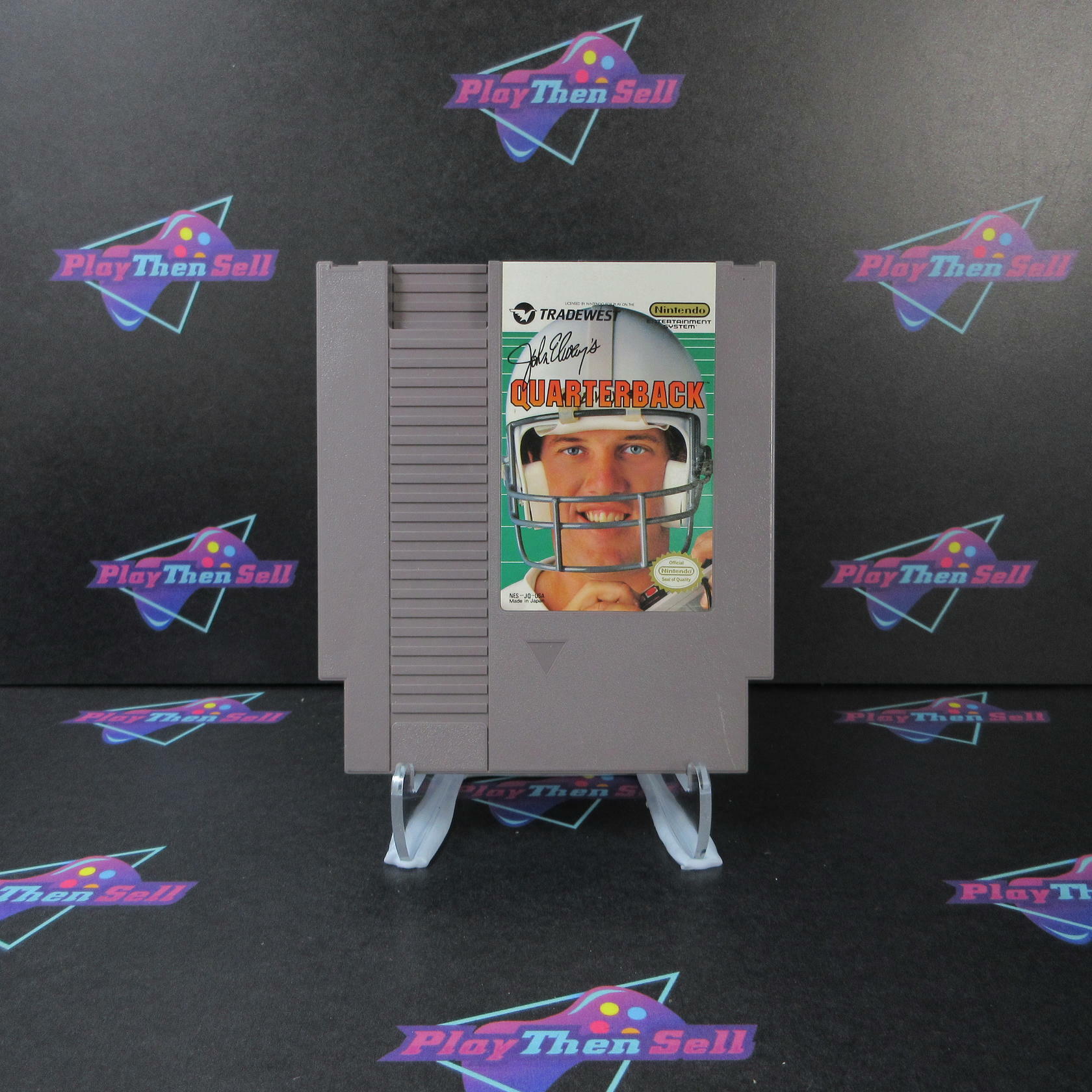 John Elway's Quarterback NES Cartridge Only Authentic / Tested - Very Good