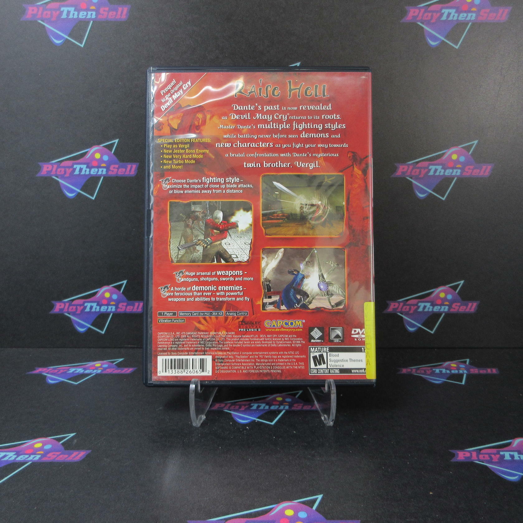 Devil May Cry 3 Dante's Awakening Special Edition GH BL Disc PlayStation 2 AD - Very Good