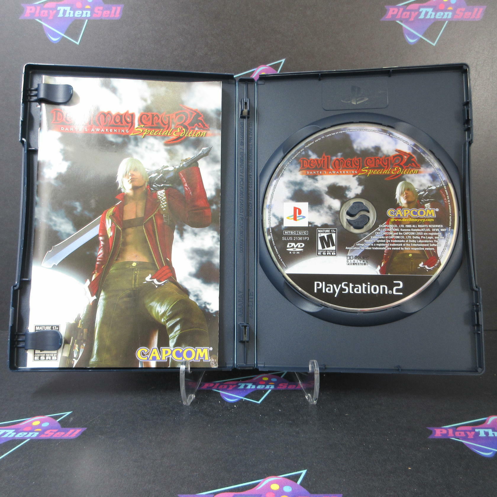 Devil May Cry 3 Dante's Awakening Special Edition GH BL Disc PlayStation 2 AD - Very Good