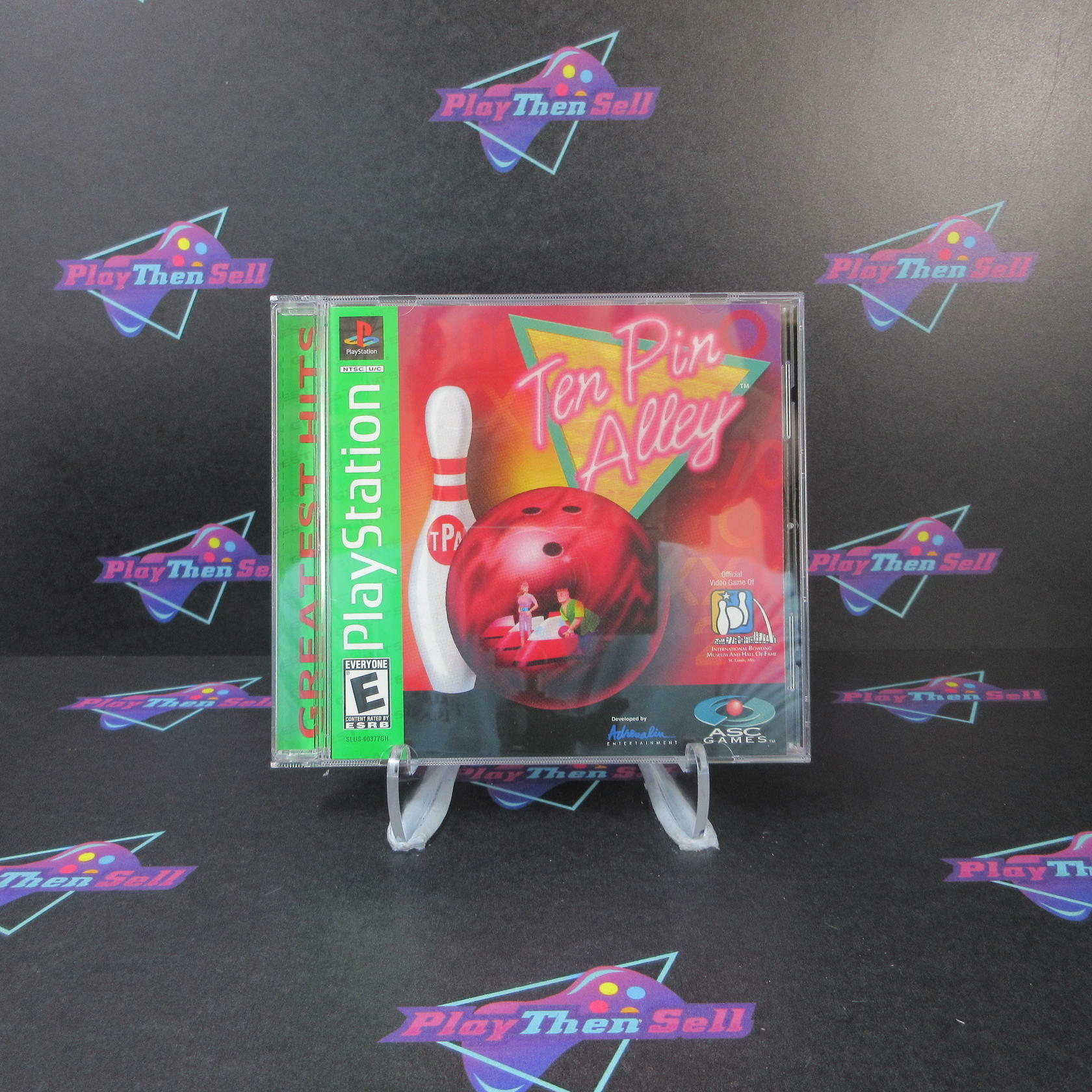 Ten Pin Alley PS1 PlayStation 1 Greatest Hits - Like New