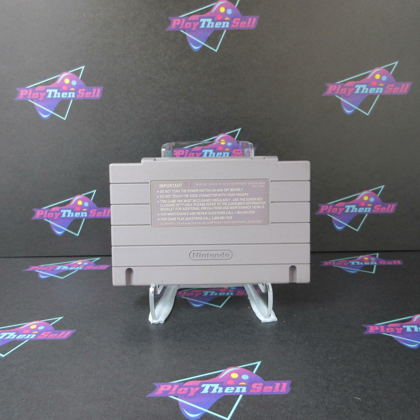 F-Zero SNES Super Nintendo SNES Cartridge Only AD Authentic / Tested - Very Good