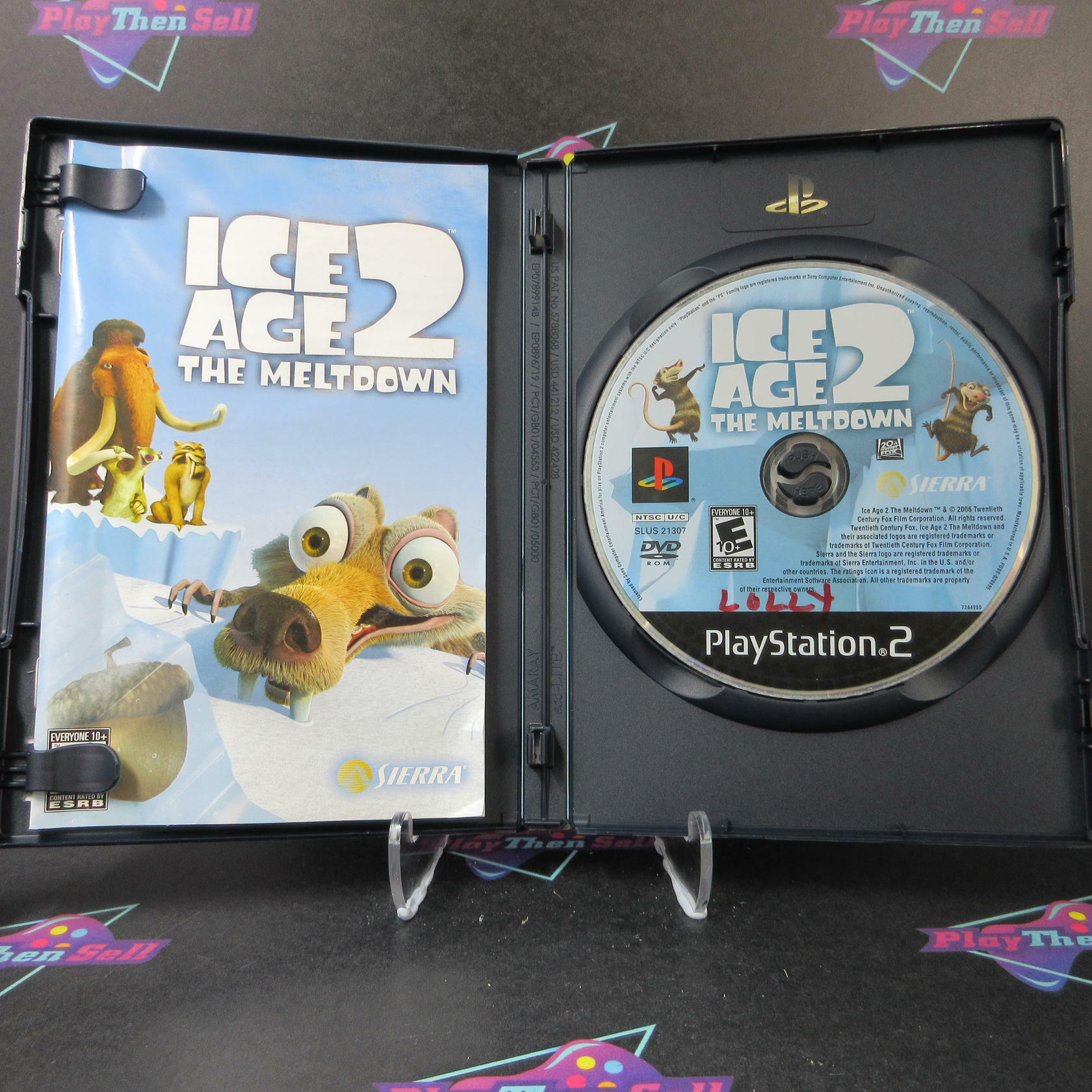 Ice Age 2 The Meltdown PS2 PlayStation 2 AD/DD Complete CIB - Very Good