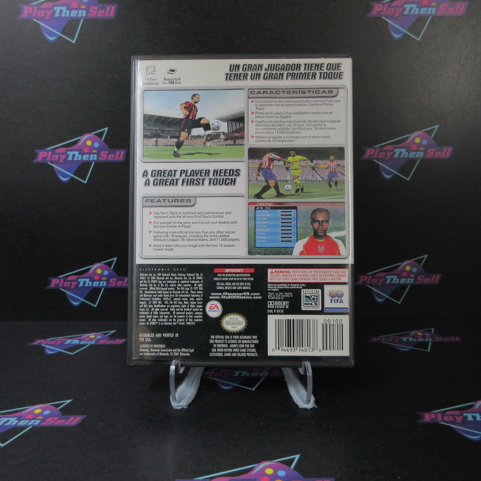 FIFA Soccer 2005 - Nintendo Gamecube - Very Good