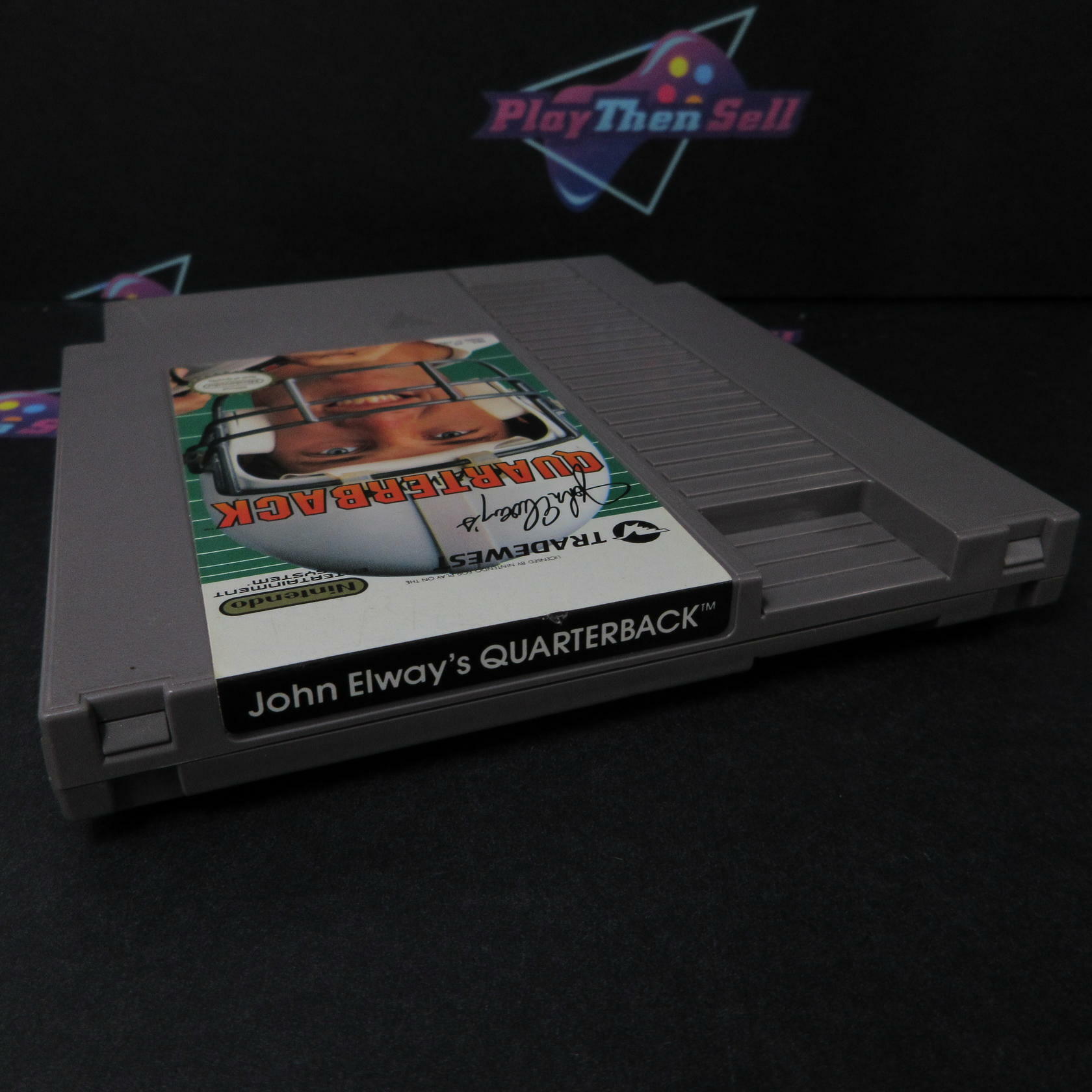 John Elway's Quarterback NES Cartridge Only Authentic / Tested - Very Good