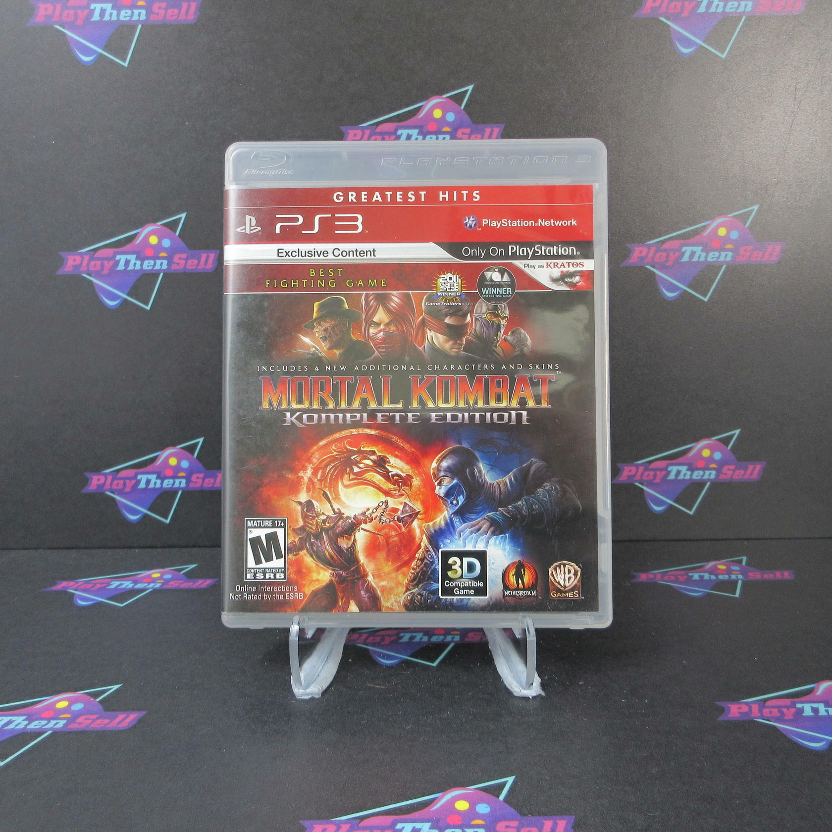 Mortal Kombat Komplete Edition GH PS3 PlayStation 3 AD BL Disc Complete CIB - Very Good