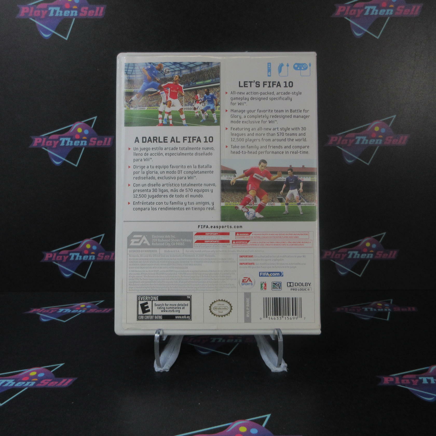 FIFA Soccer 10 Nintendo Wii AD Complete CIB - Very Good