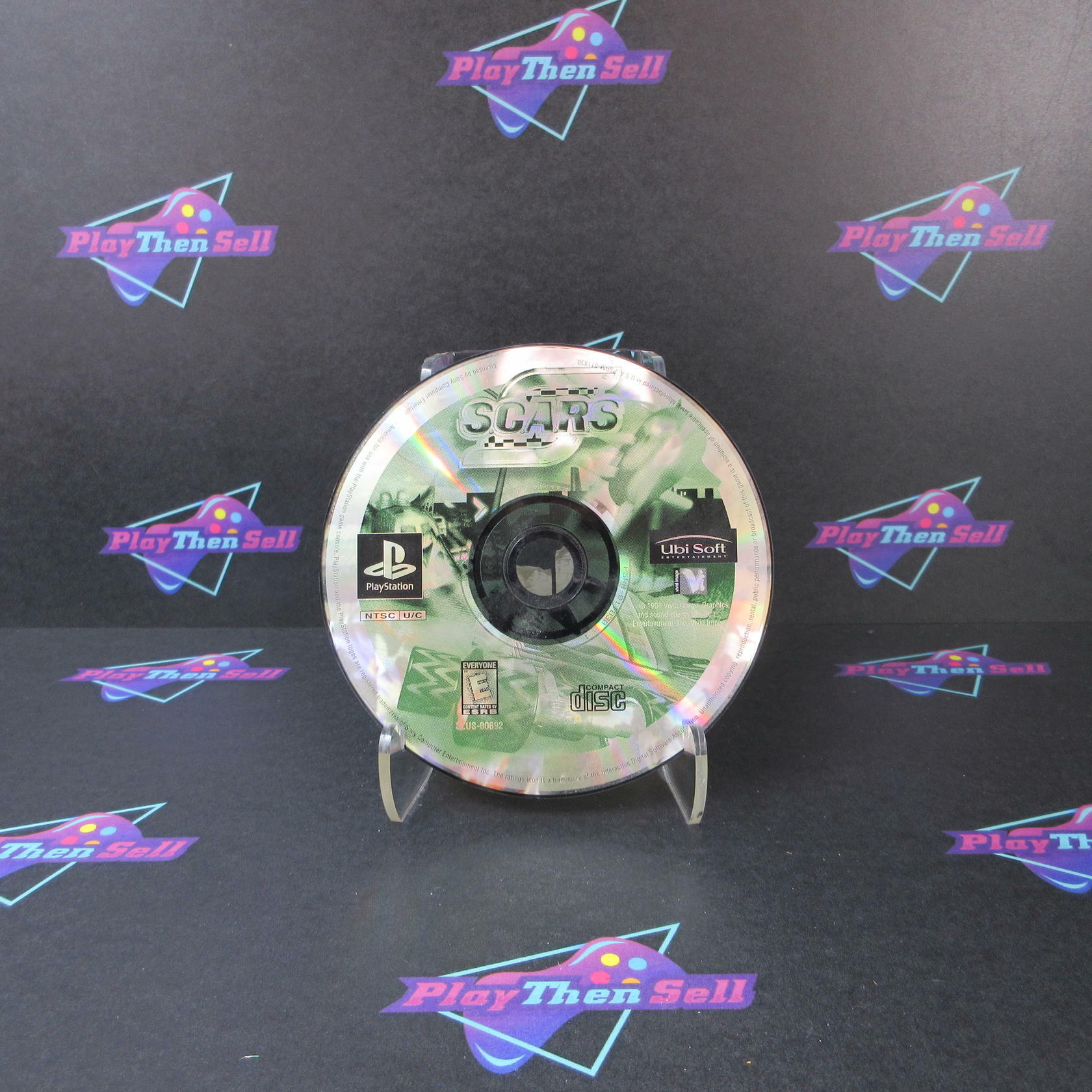 Scars PS1 PlayStation 1 Disc Only - Very Good