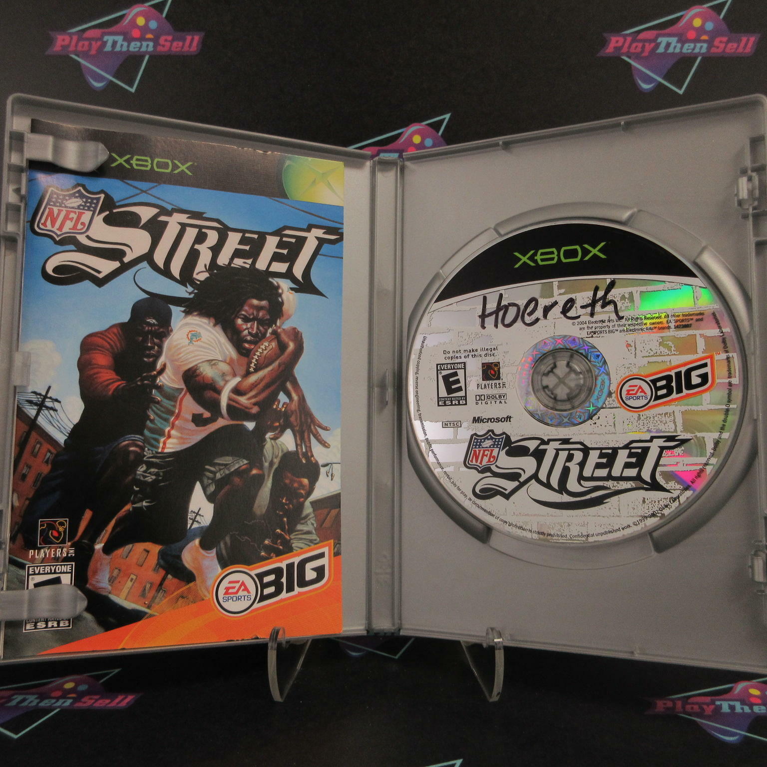 NFL Street Platinum Hits Xbox DD/AD Complete - Very Good