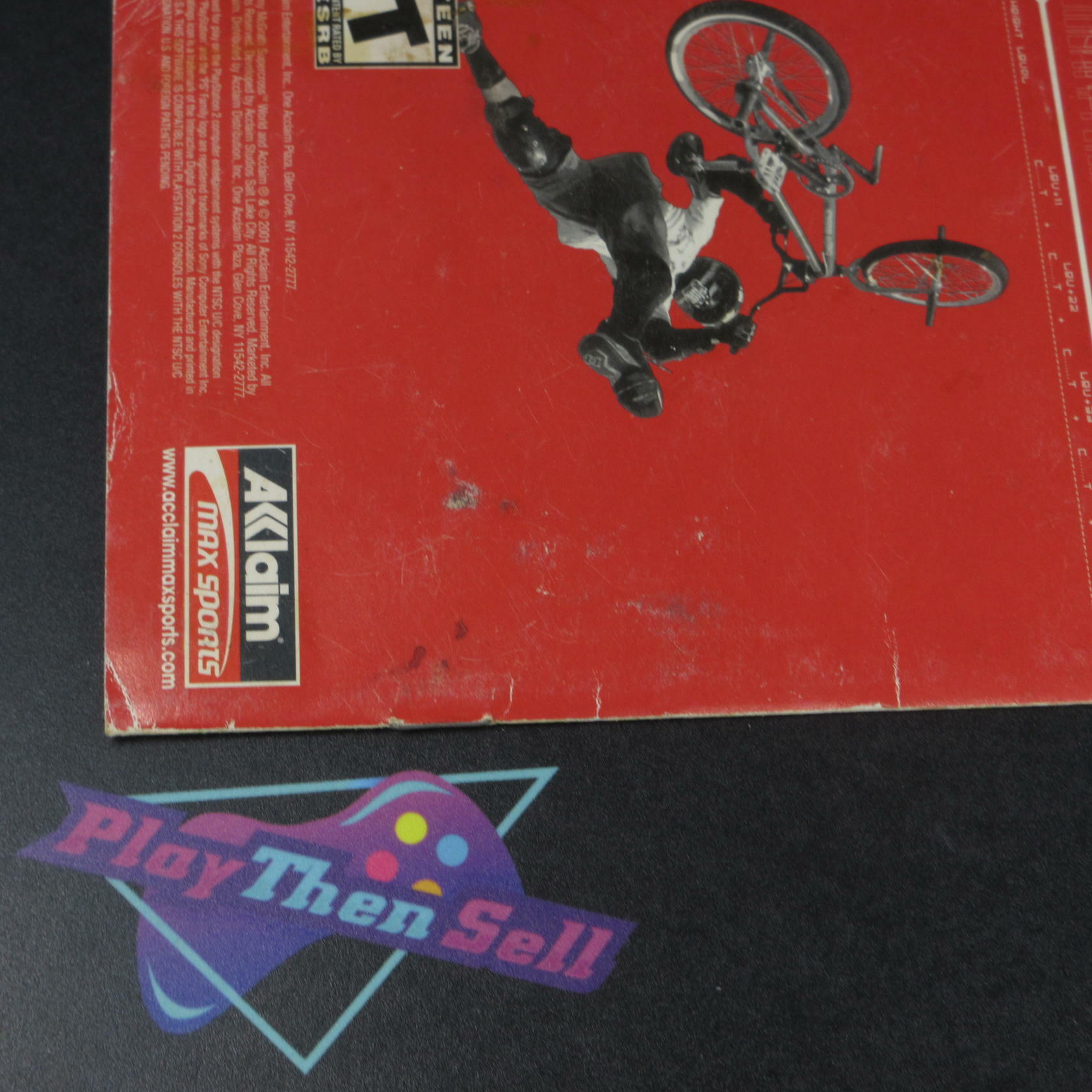Jeremy McGrath's Supercross World PS2 PlayStation 2 AD/MD + Reg Card - Very Good